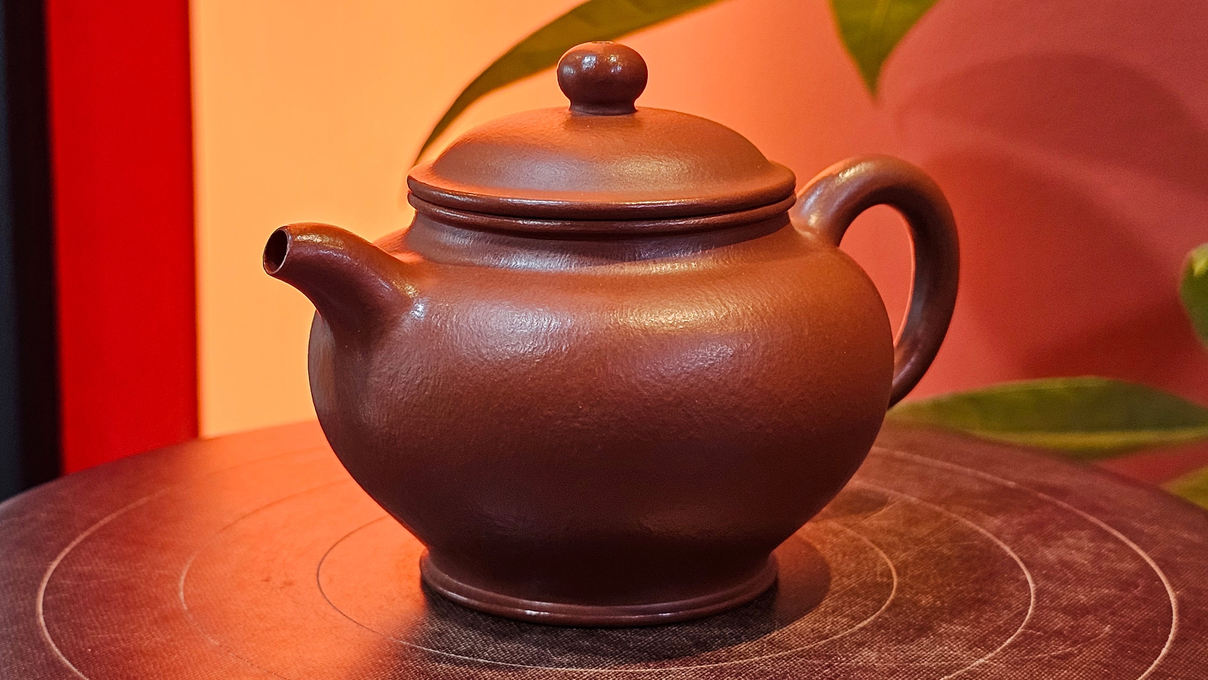 Duo Zhi 掇只, 120.7ml, Xiao Mei Yao Zhu Ni 小煤窑朱泥, by our Collaborative Craftsman Wang Xing 王兴 ~ Congratulations!to Prof Q.H., 0053hrs 19th August 2025, Hanoi! Vietnam🇻🇳.