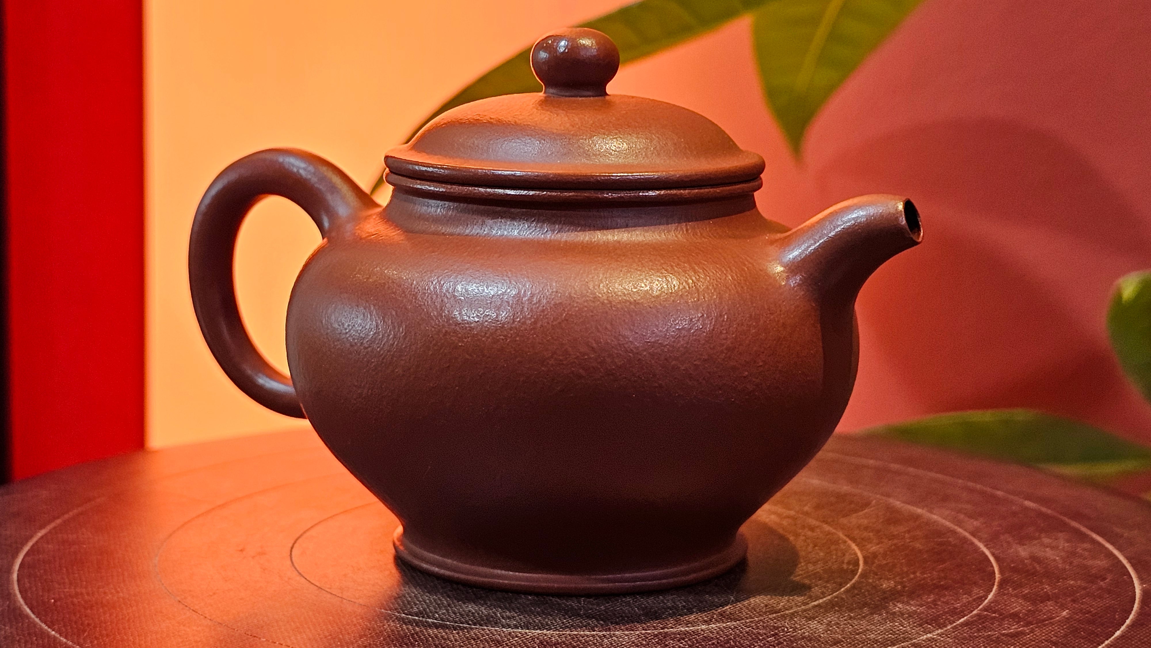 Duo Zhi 掇只, 120.7ml, Xiao Mei Yao Zhu Ni 小煤窑朱泥, by our Collaborative Craftsman Wang Xing 王兴 ~ Congratulations!to Prof Q.H., 0053hrs 19th August 2025, Hanoi! Vietnam🇻🇳.