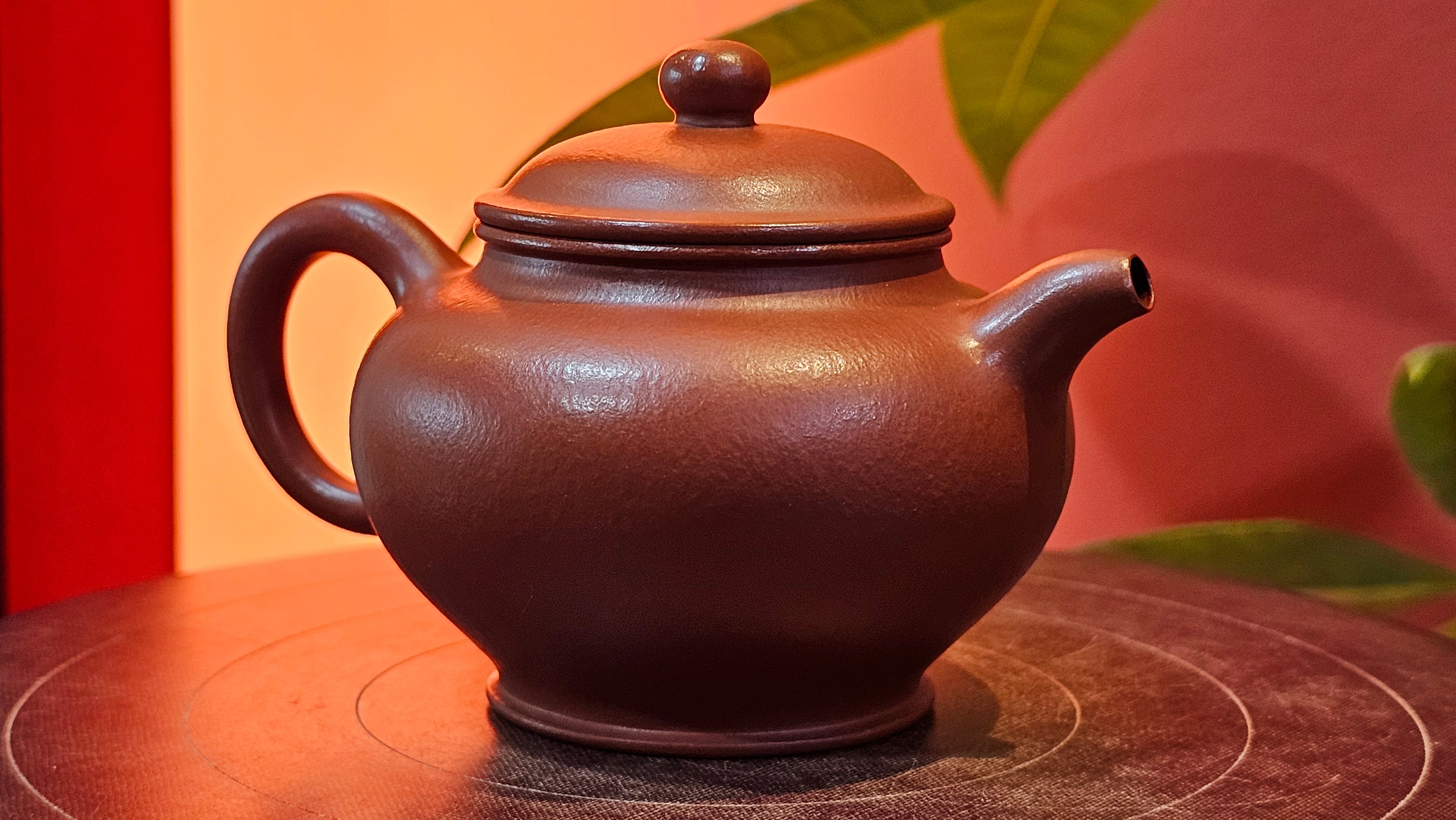 Duo Zhi 掇只, 120.7ml, Xiao Mei Yao Zhu Ni 小煤窑朱泥, by our Collaborative Craftsman Wang Xing 王兴 ~ Congratulations!to Prof Q.H., 0053hrs 19th August 2025, Hanoi! Vietnam🇻🇳.