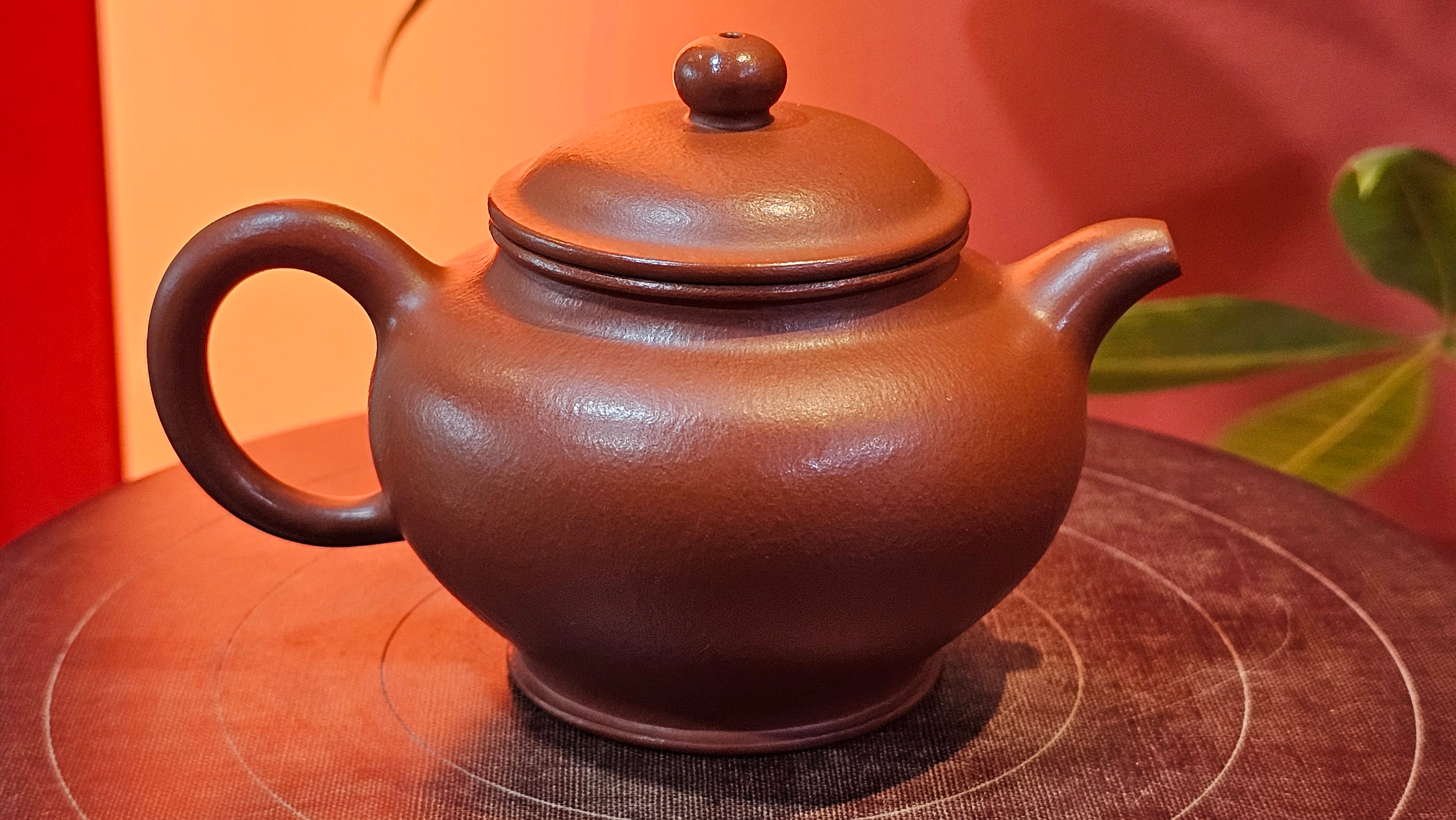 Duo Zhi 掇只, 120.7ml, Xiao Mei Yao Zhu Ni 小煤窑朱泥, by our Collaborative Craftsman Wang Xing 王兴 ~ Congratulations!to Prof Q.H., 0053hrs 19th August 2025, Hanoi! Vietnam🇻🇳.