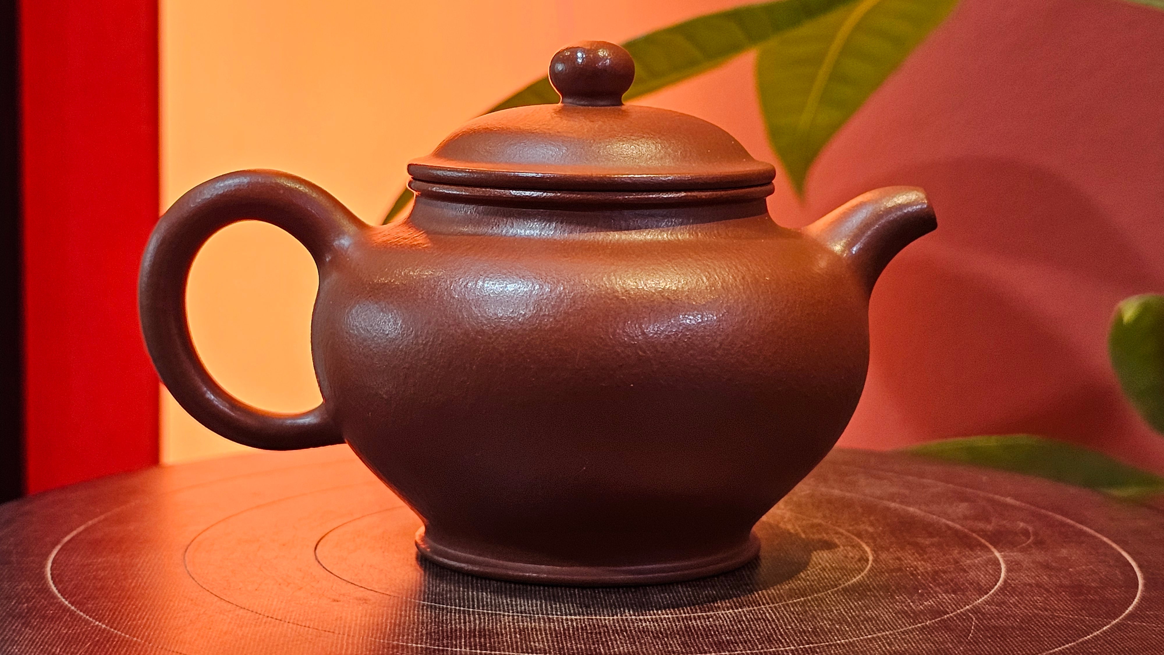 Duo Zhi 掇只, 120.7ml, Xiao Mei Yao Zhu Ni 小煤窑朱泥, by our Collaborative Craftsman Wang Xing 王兴 ~ Congratulations!to Prof Q.H., 0053hrs 19th August 2025, Hanoi! Vietnam🇻🇳.