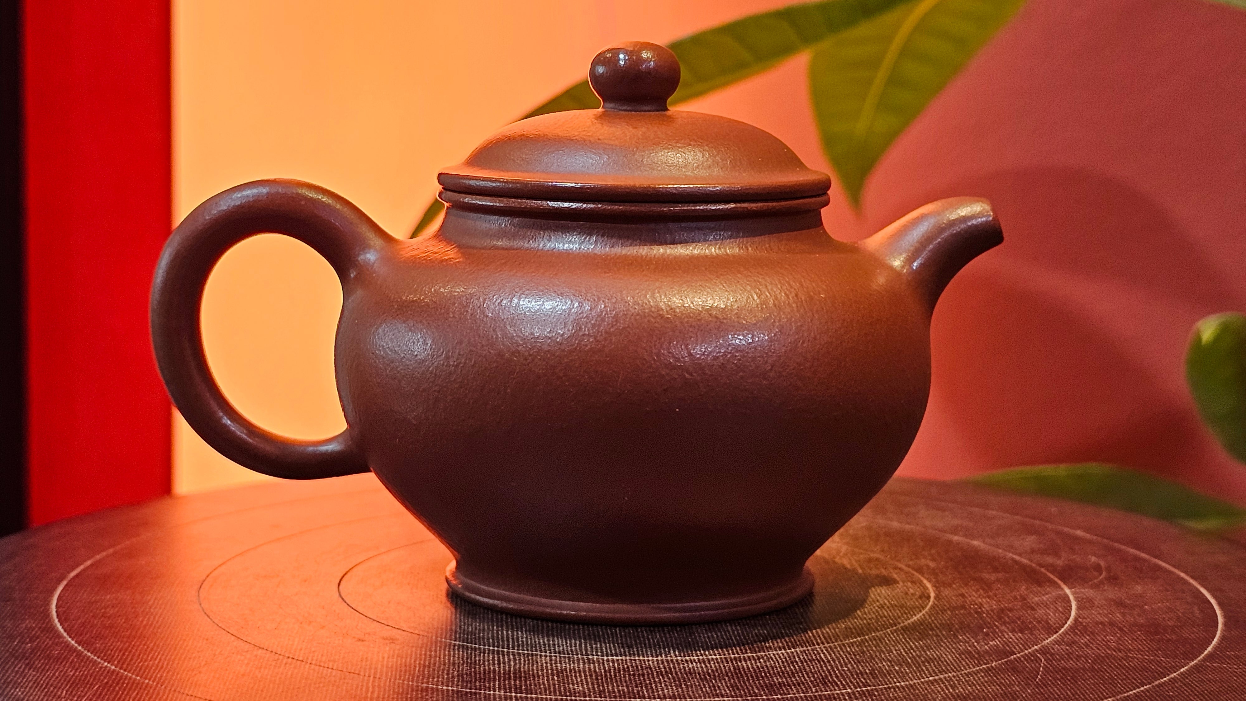 Duo Zhi 掇只, 120.7ml, Xiao Mei Yao Zhu Ni 小煤窑朱泥, by our Collaborative Craftsman Wang Xing 王兴 ~ Congratulations!to Prof Q.H., 0053hrs 19th August 2025, Hanoi! Vietnam🇻🇳.