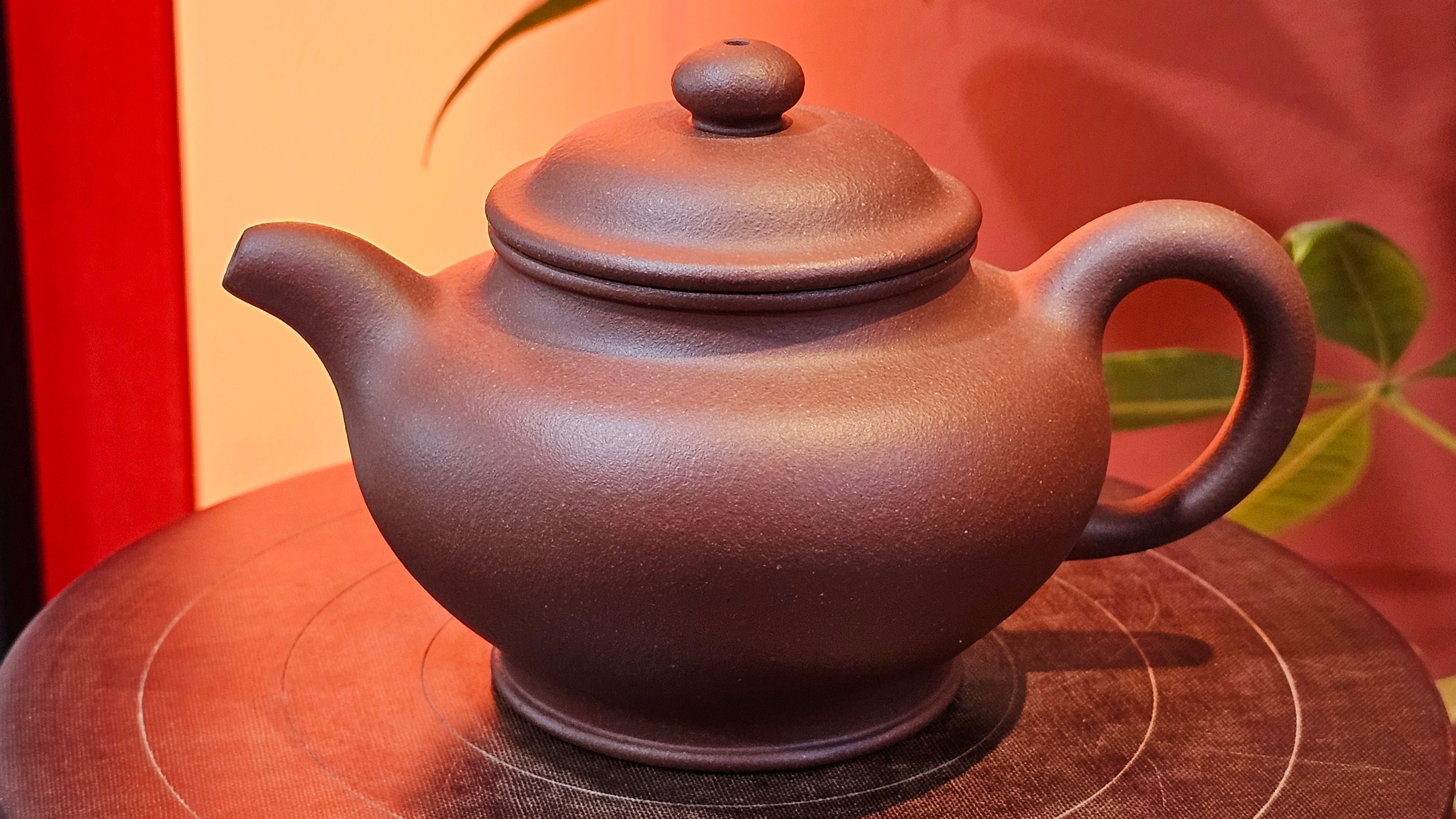 Duo Zhi 掇只, 208.2ml, Di Cao Qing Zi Ni 底槽青紫泥, by our Collaborative Craftsman Chen Fa Chu 陈法初 ~ Congratulations to Mr B.! 1104hrs 7th Sept 2025! New Brunswick, Canada🇨🇦.