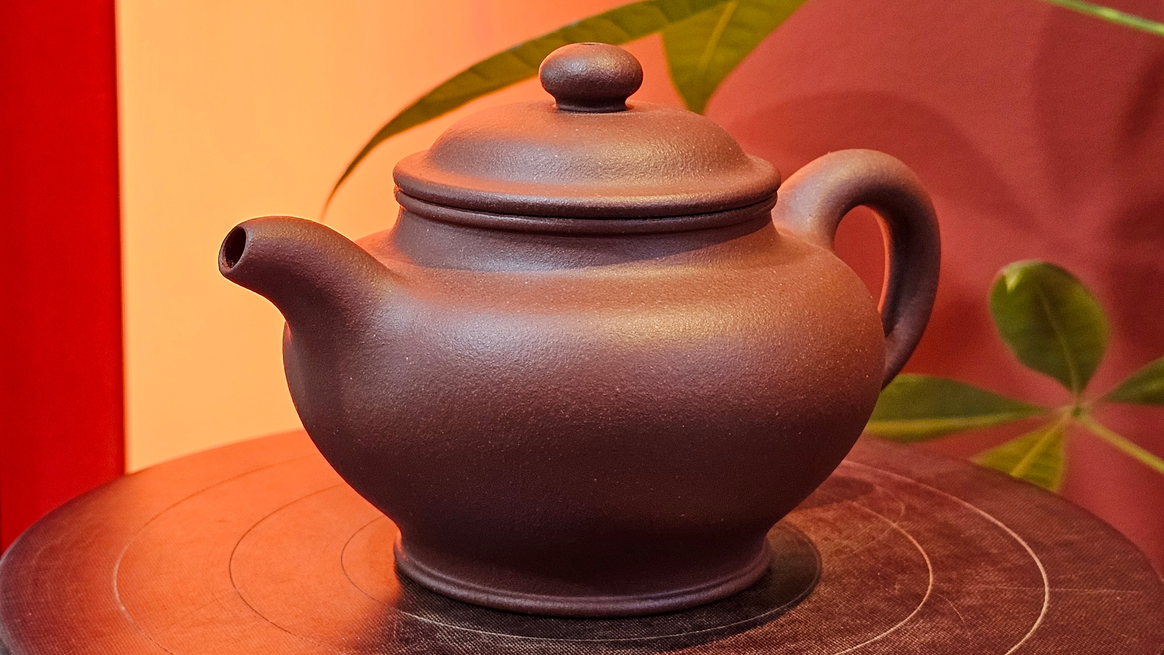 Duo Zhi 掇只, 208.2ml, Di Cao Qing Zi Ni 底槽青紫泥, by our Collaborative Craftsman Chen Fa Chu 陈法初 ~ Congratulations to Mr B.! 1104hrs 7th Sept 2025! New Brunswick, Canada🇨🇦.