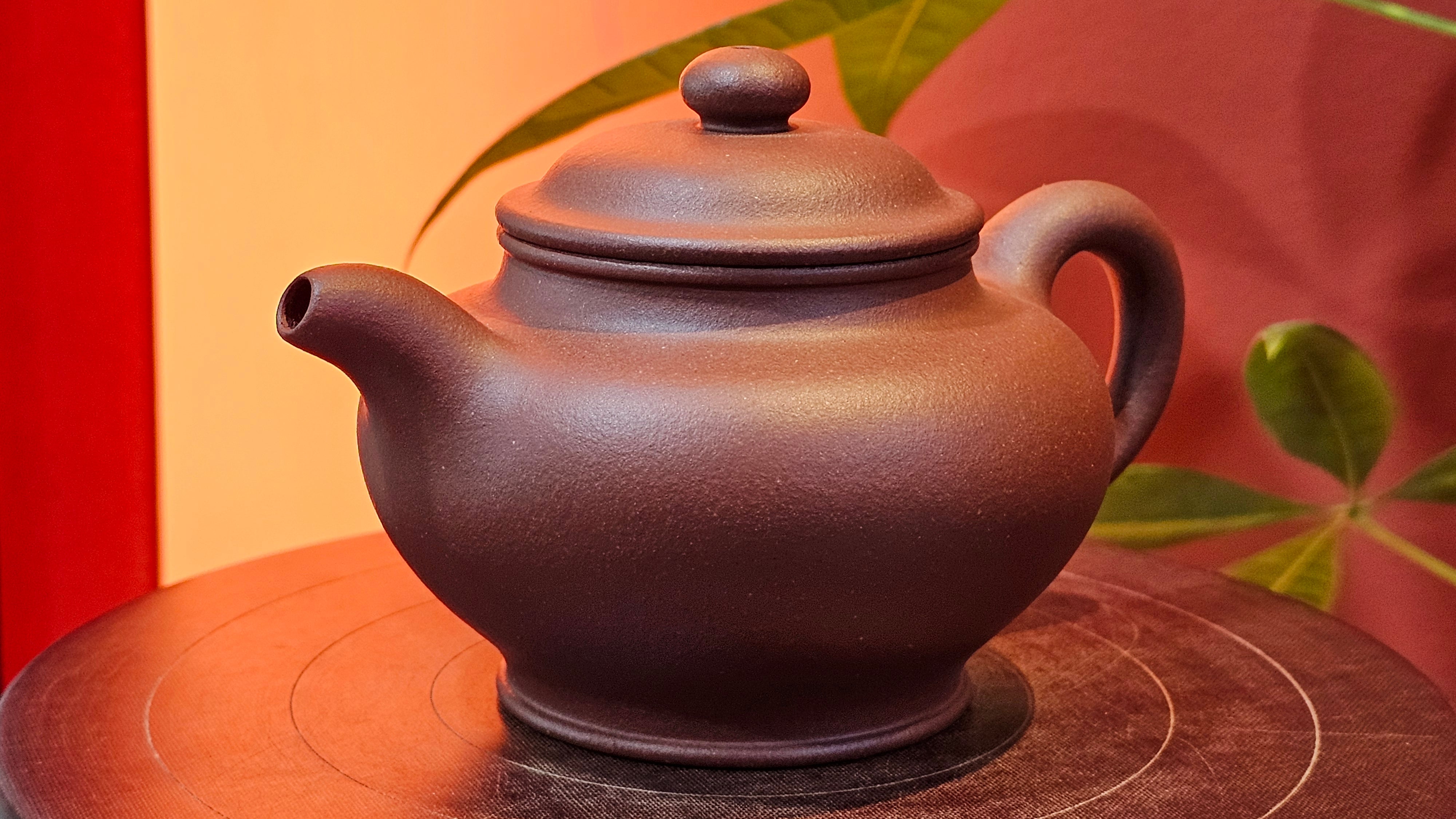 Duo Zhi 掇只, 208.2ml, Di Cao Qing Zi Ni 底槽青紫泥, by our Collaborative Craftsman Chen Fa Chu 陈法初 ~ Congratulations to Mr B.! 1104hrs 7th Sept 2025! New Brunswick, Canada🇨🇦.