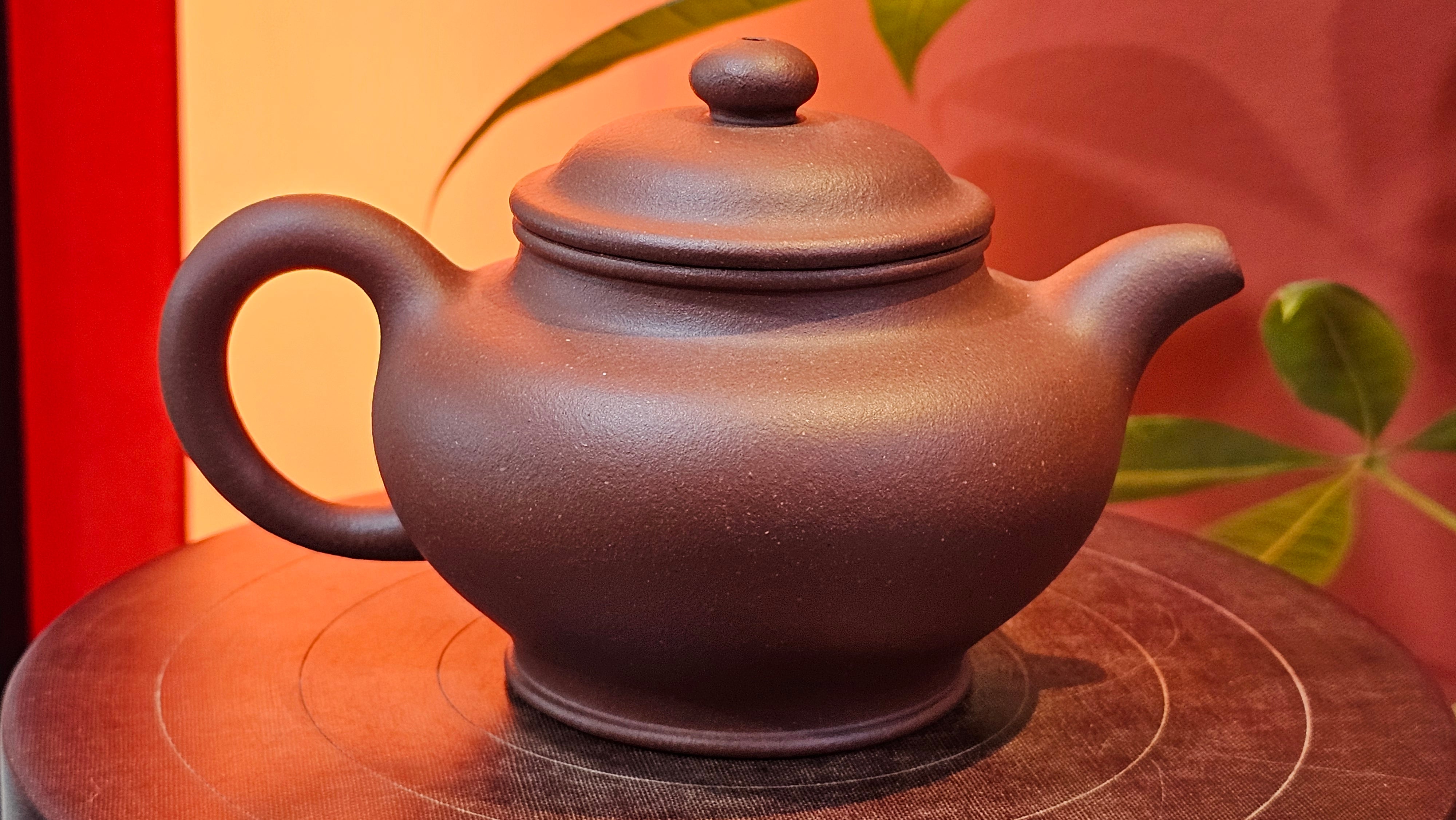 Duo Zhi 掇只, 208.2ml, Di Cao Qing Zi Ni 底槽青紫泥, by our Collaborative Craftsman Chen Fa Chu 陈法初 ~ Congratulations to Mr B.! 1104hrs 7th Sept 2025! New Brunswick, Canada🇨🇦.