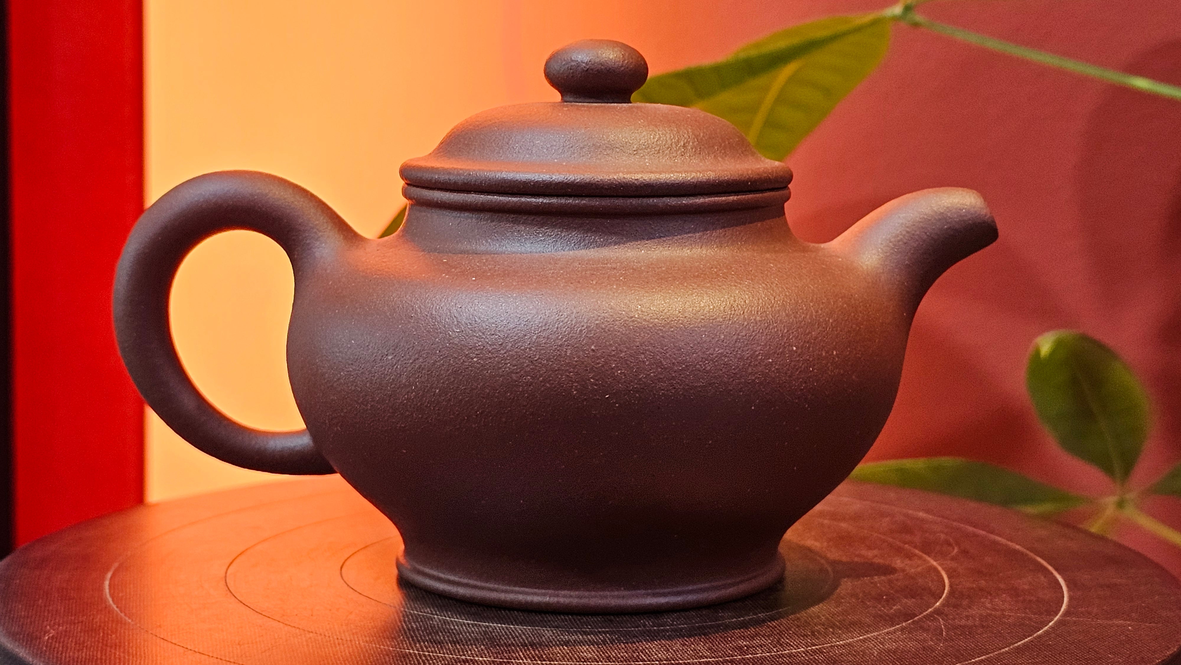 Duo Zhi 掇只, 208.2ml, Di Cao Qing Zi Ni 底槽青紫泥, by our Collaborative Craftsman Chen Fa Chu 陈法初 ~ Congratulations to Mr B.! 1104hrs 7th Sept 2025! New Brunswick, Canada🇨🇦.