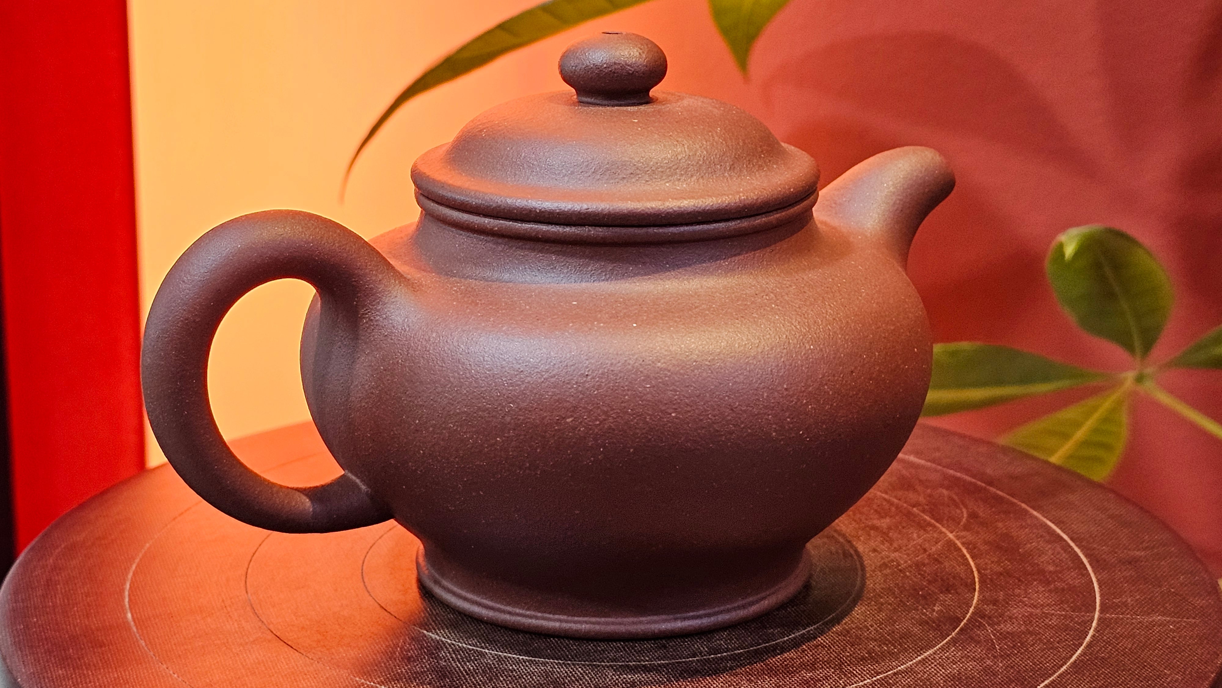 Duo Zhi 掇只, 208.2ml, Di Cao Qing Zi Ni 底槽青紫泥, by our Collaborative Craftsman Chen Fa Chu 陈法初 ~ Congratulations to Mr B.! 1104hrs 7th Sept 2025! New Brunswick, Canada🇨🇦.