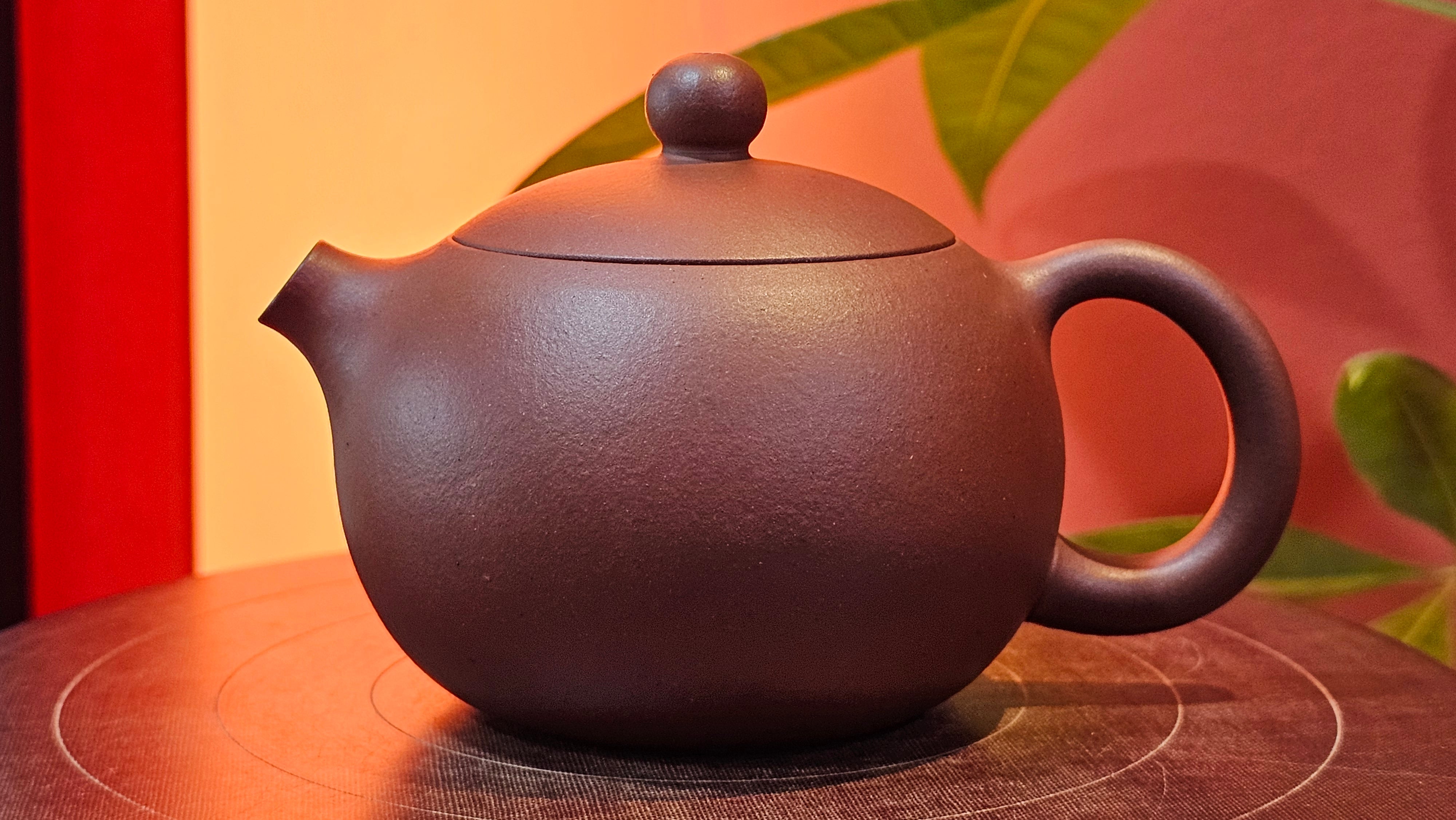 Xi Shi 西施, 160.7ml, Di Cao Qing Zi Ni 底槽青紫泥, by Craftsman Gu Xiao Ming 顾小明 ~ Congratulations to!Mr M.A.! 1528hrs 22nd August 2025, Salt Lake City, UT!