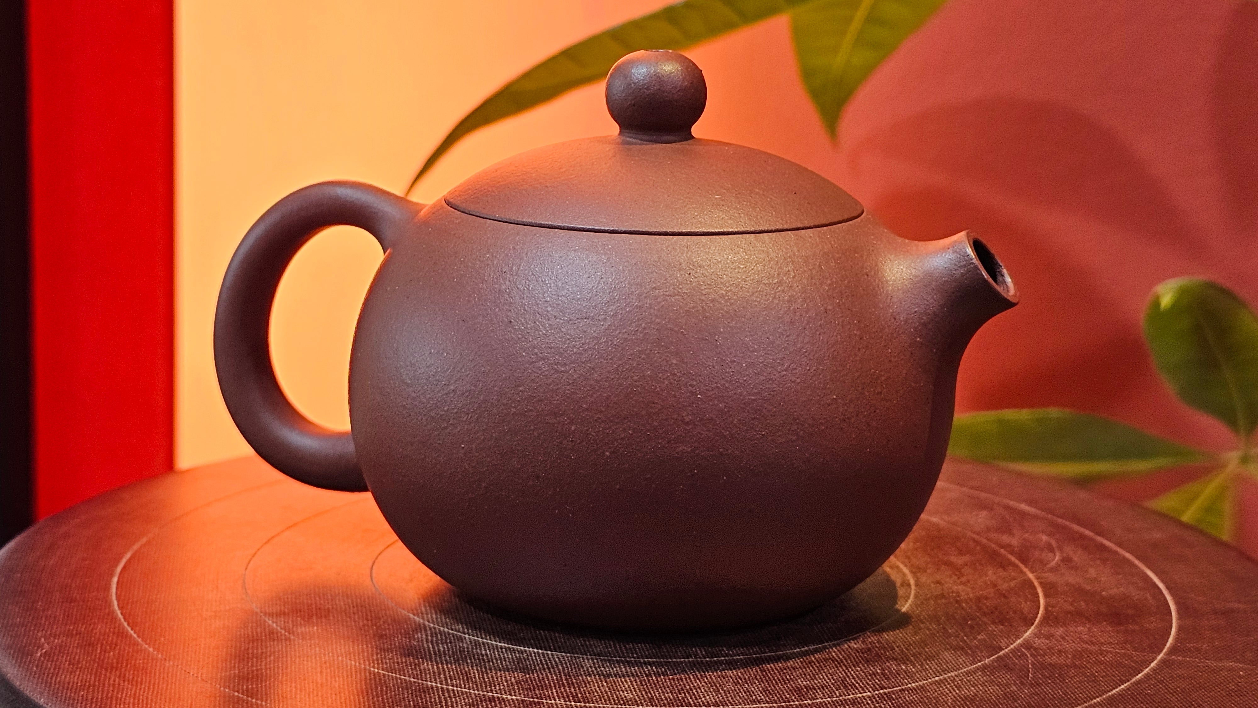 Xi Shi 西施, 160.7ml, Di Cao Qing Zi Ni 底槽青紫泥, by Craftsman Gu Xiao Ming 顾小明 ~ Congratulations to!Mr M.A.! 1528hrs 22nd August 2025, Salt Lake City, UT!