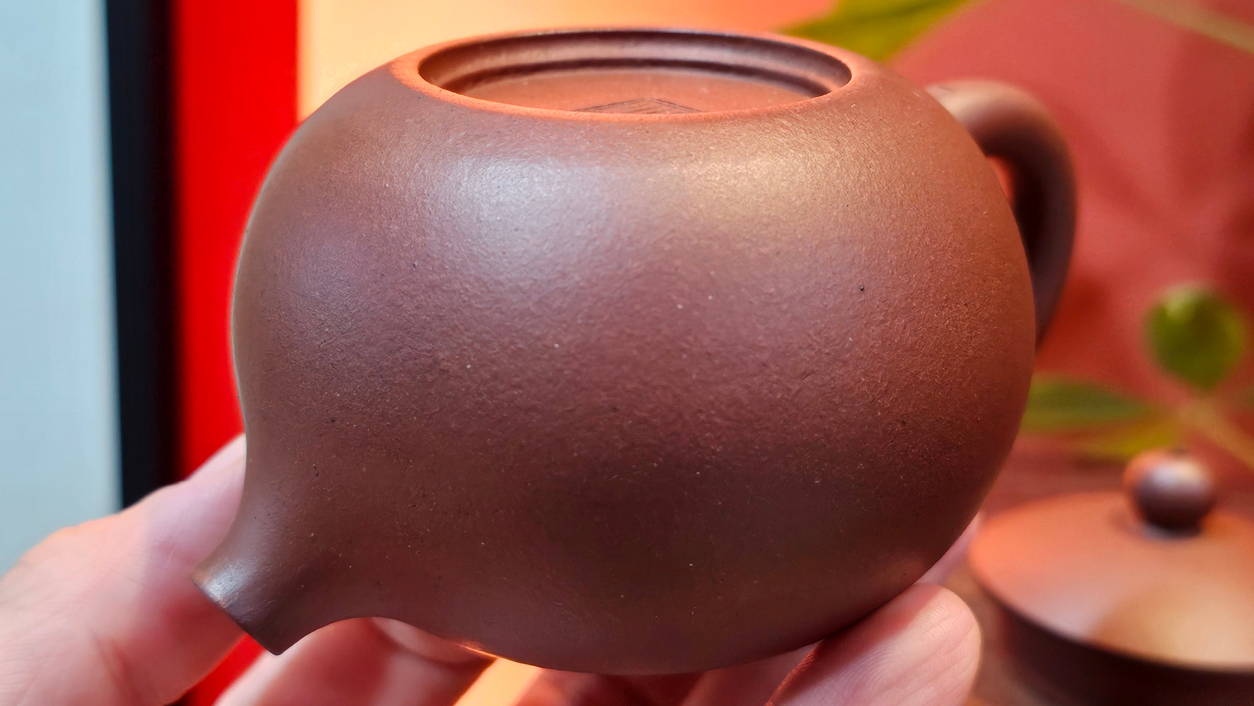 Xi Shi 西施, 160.7ml, Di Cao Qing Zi Ni 底槽青紫泥, by Craftsman Gu Xiao Ming 顾小明 ~ Congratulations to!Mr M.A.! 1528hrs 22nd August 2025, Salt Lake City, UT!