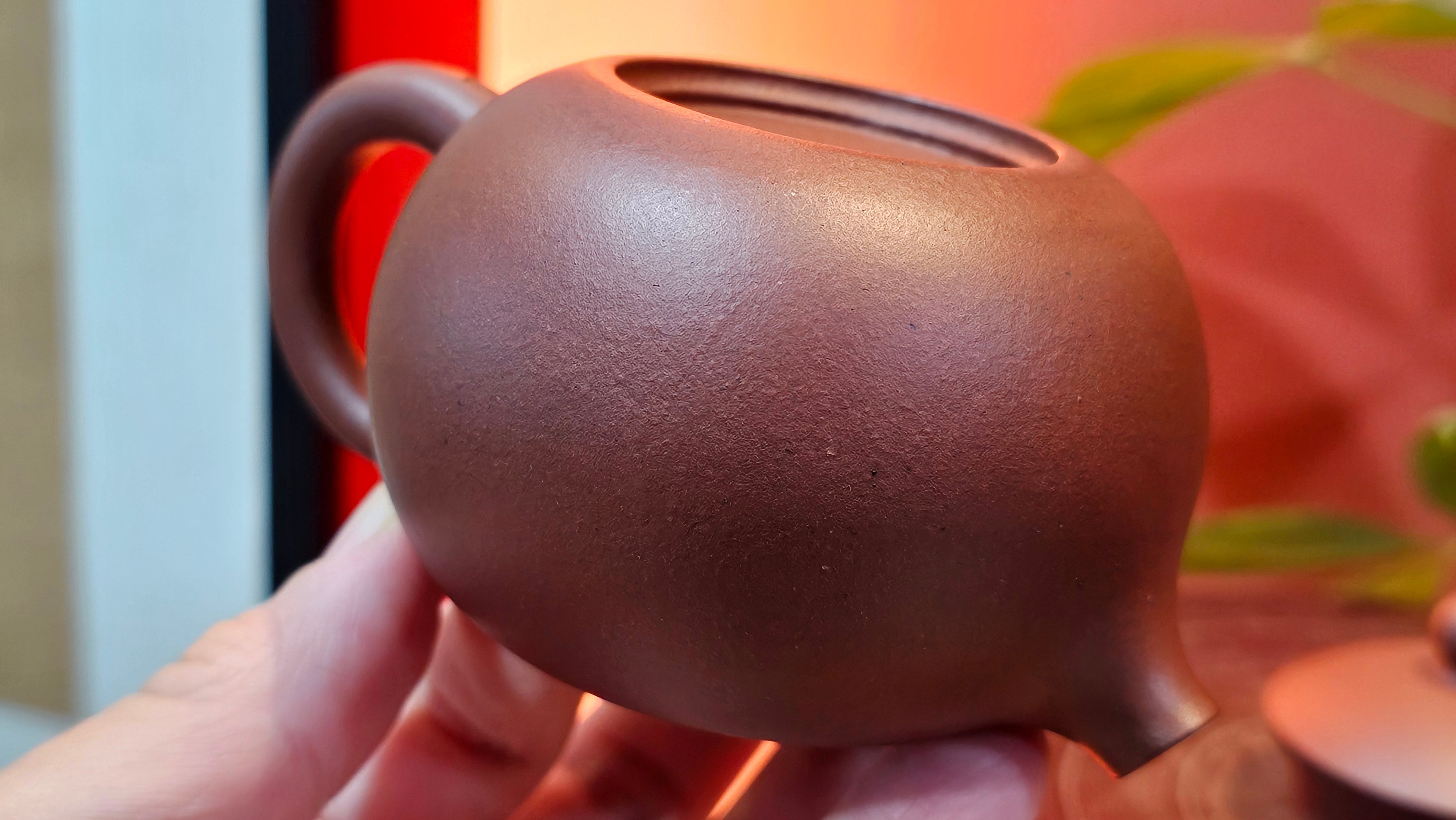 Xi Shi 西施, 160.7ml, Di Cao Qing Zi Ni 底槽青紫泥, by Craftsman Gu Xiao Ming 顾小明 ~ Congratulations to!Mr M.A.! 1528hrs 22nd August 2025, Salt Lake City, UT!