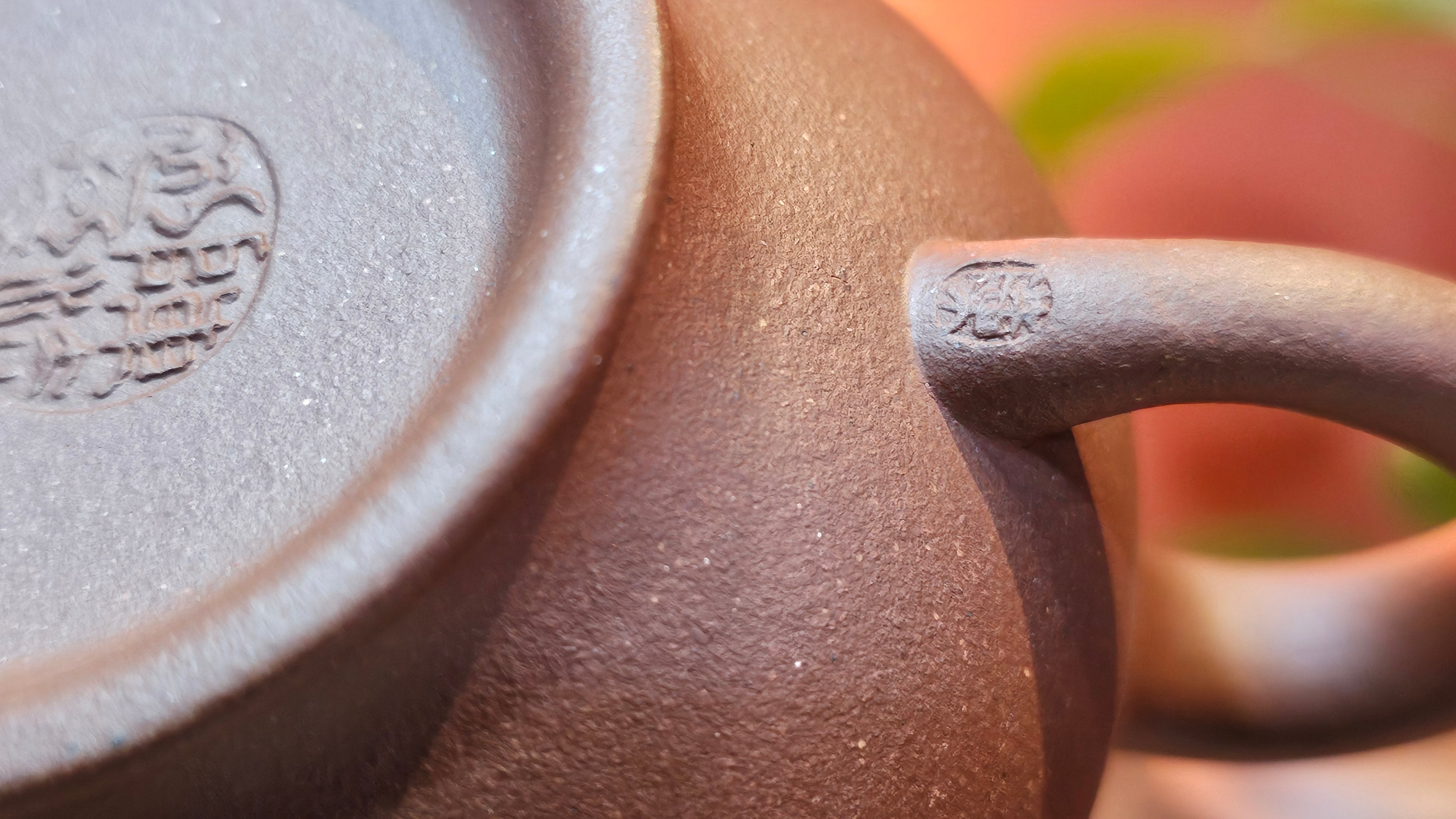 Duo Zhi 掇只, 208.2ml, Di Cao Qing Zi Ni 底槽青紫泥, by our Collaborative Craftsman Chen Fa Chu 陈法初 ~ Congratulations to Mr B.! 1104hrs 7th Sept 2025! New Brunswick, Canada🇨🇦.