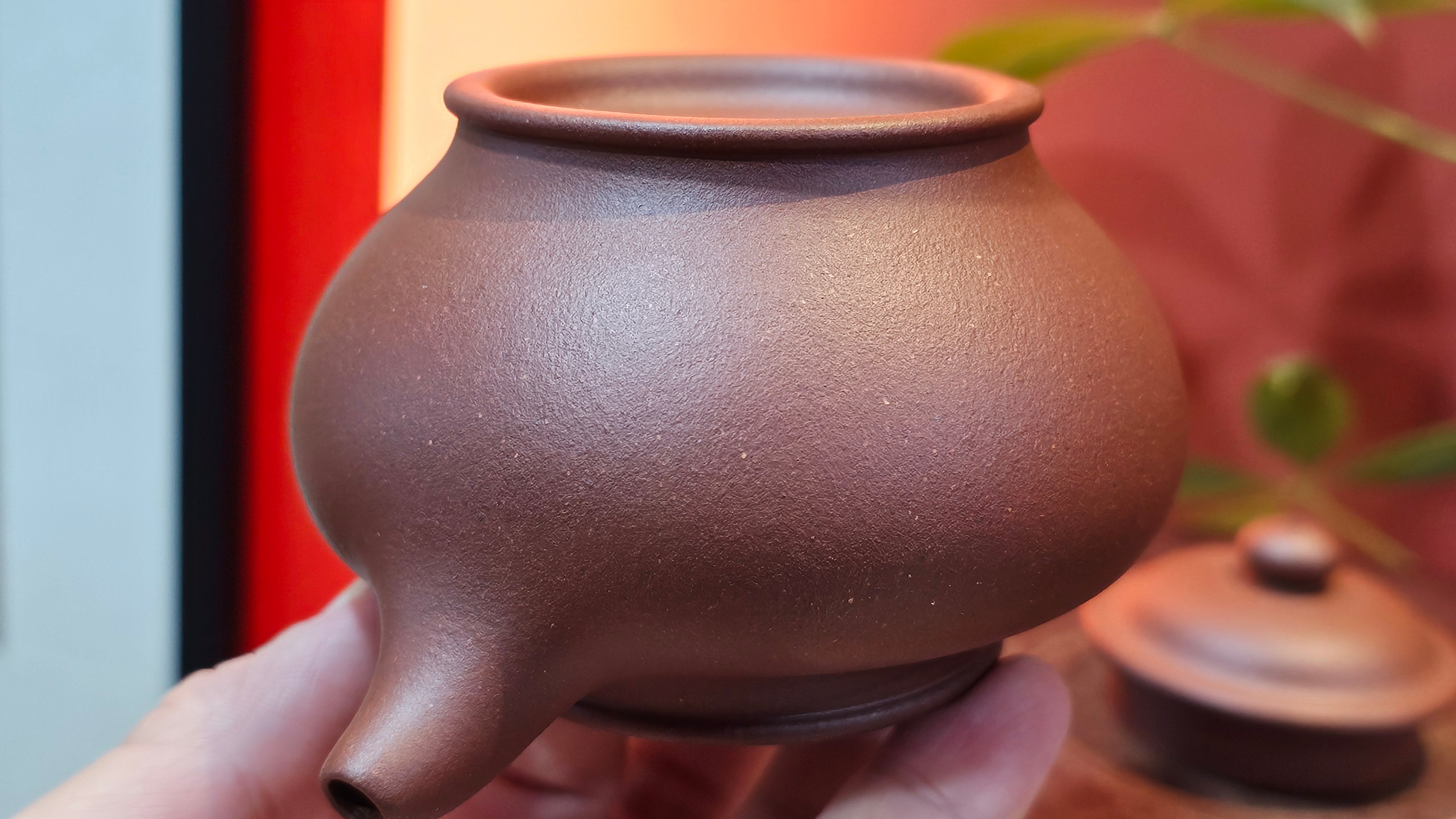 Duo Zhi 掇只, 208.2ml, Di Cao Qing Zi Ni 底槽青紫泥, by our Collaborative Craftsman Chen Fa Chu 陈法初 ~ Congratulations to Mr B.! 1104hrs 7th Sept 2025! New Brunswick, Canada🇨🇦.