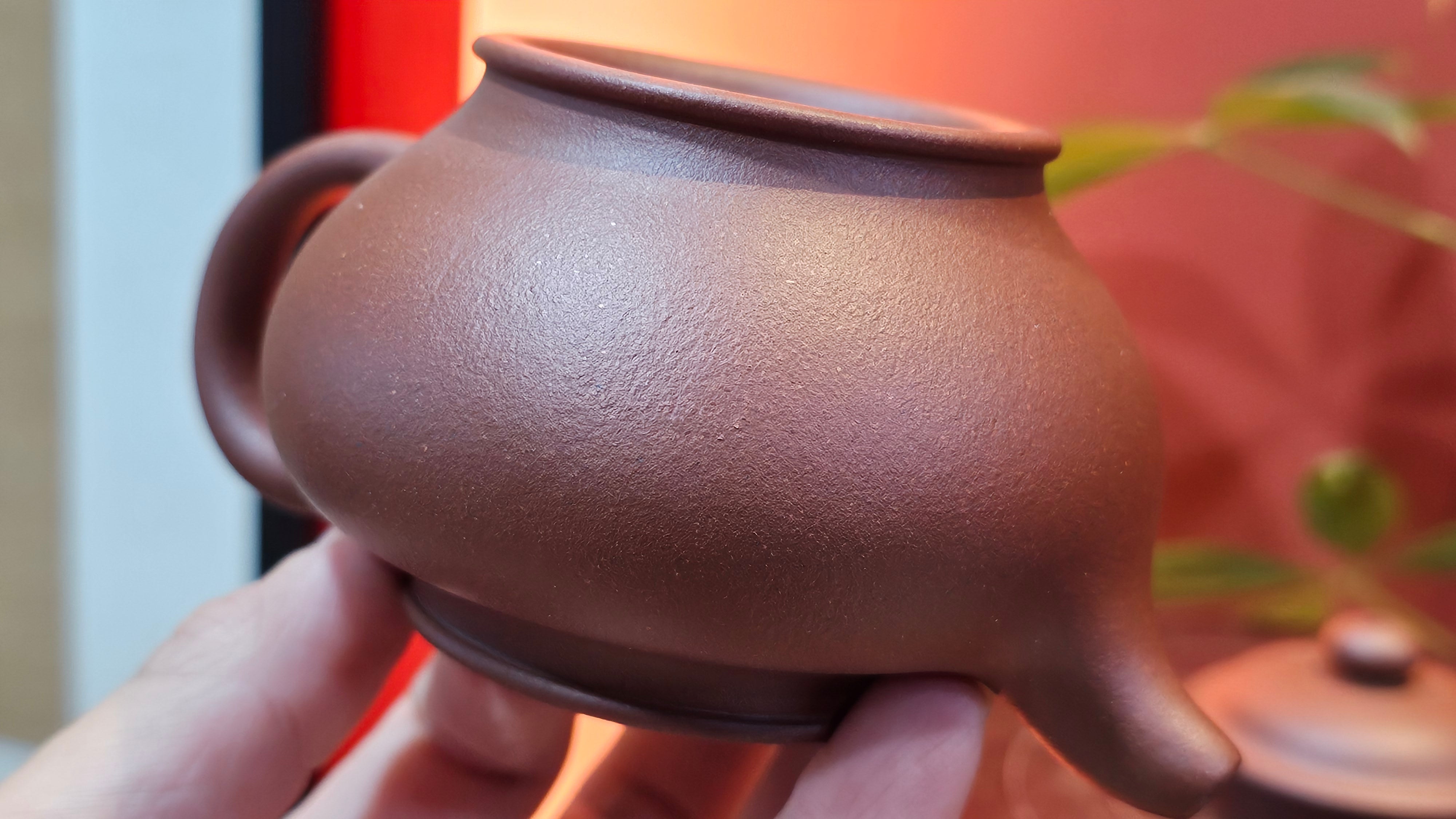 Duo Zhi 掇只, 208.2ml, Di Cao Qing Zi Ni 底槽青紫泥, by our Collaborative Craftsman Chen Fa Chu 陈法初 ~ Congratulations to Mr B.! 1104hrs 7th Sept 2025! New Brunswick, Canada🇨🇦.