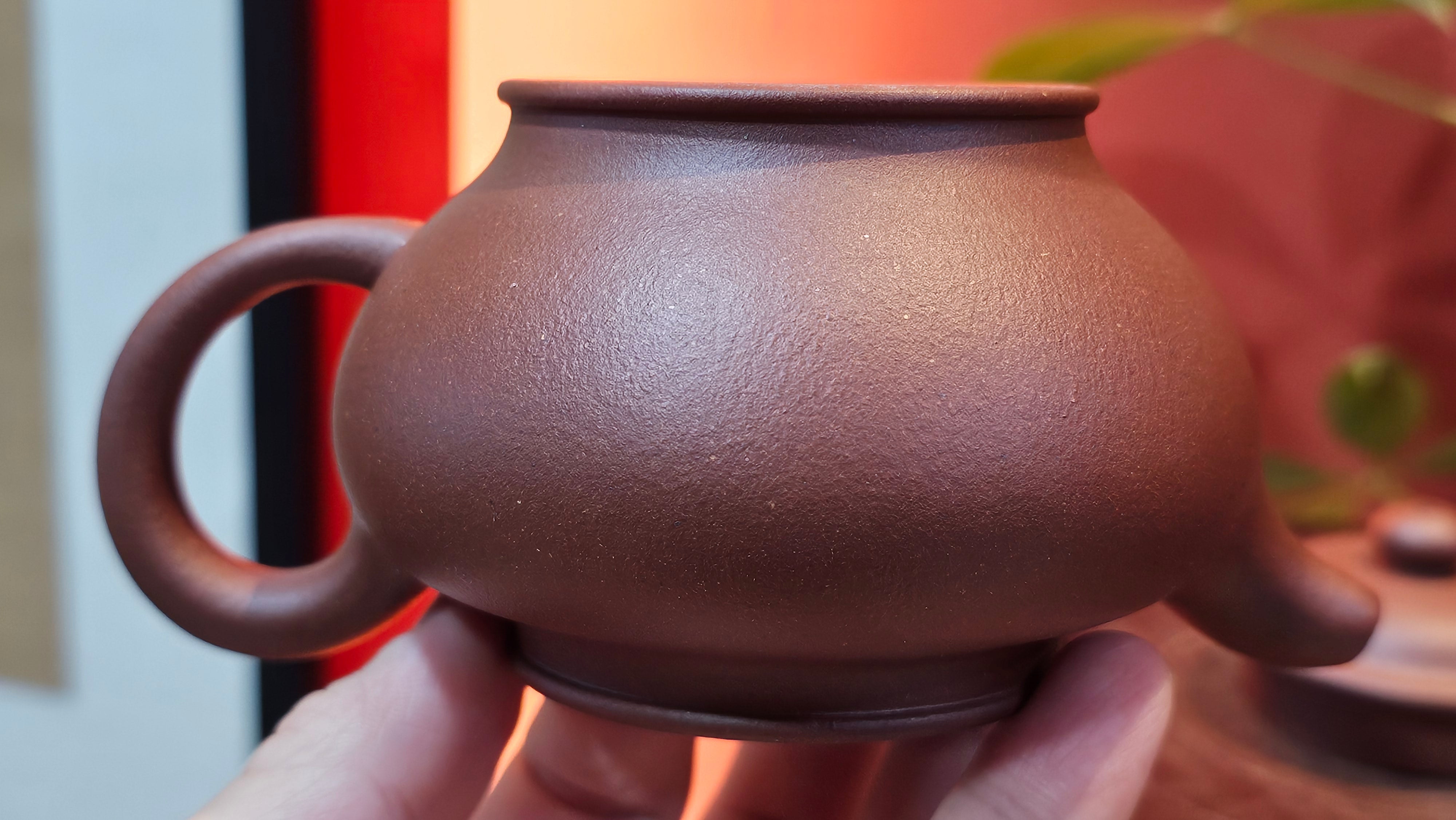 Duo Zhi 掇只, 208.2ml, Di Cao Qing Zi Ni 底槽青紫泥, by our Collaborative Craftsman Chen Fa Chu 陈法初 ~ Congratulations to Mr B.! 1104hrs 7th Sept 2025! New Brunswick, Canada🇨🇦.