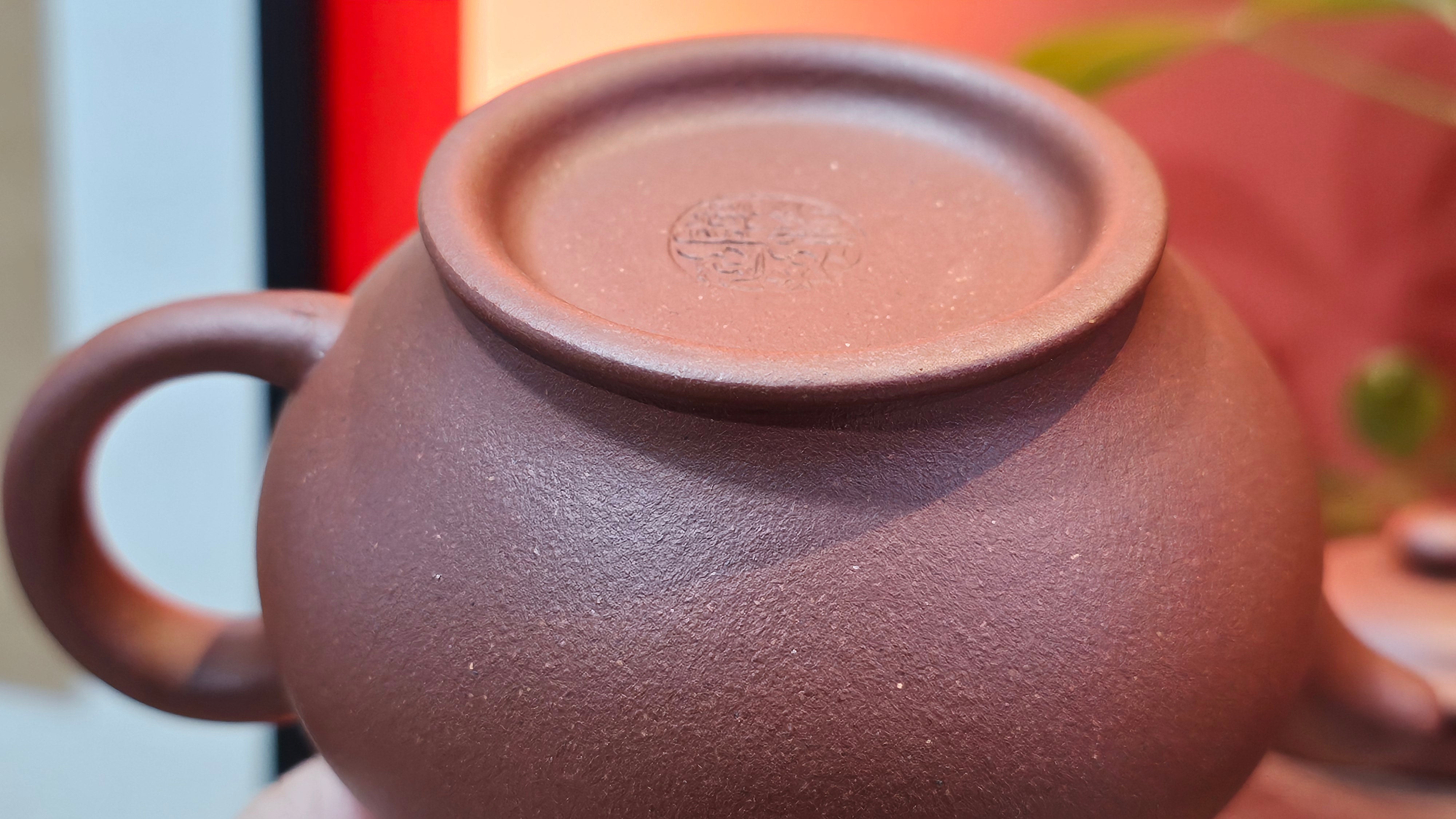 Duo Zhi 掇只, 208.2ml, Di Cao Qing Zi Ni 底槽青紫泥, by our Collaborative Craftsman Chen Fa Chu 陈法初 ~ Congratulations to Mr B.! 1104hrs 7th Sept 2025! New Brunswick, Canada🇨🇦.