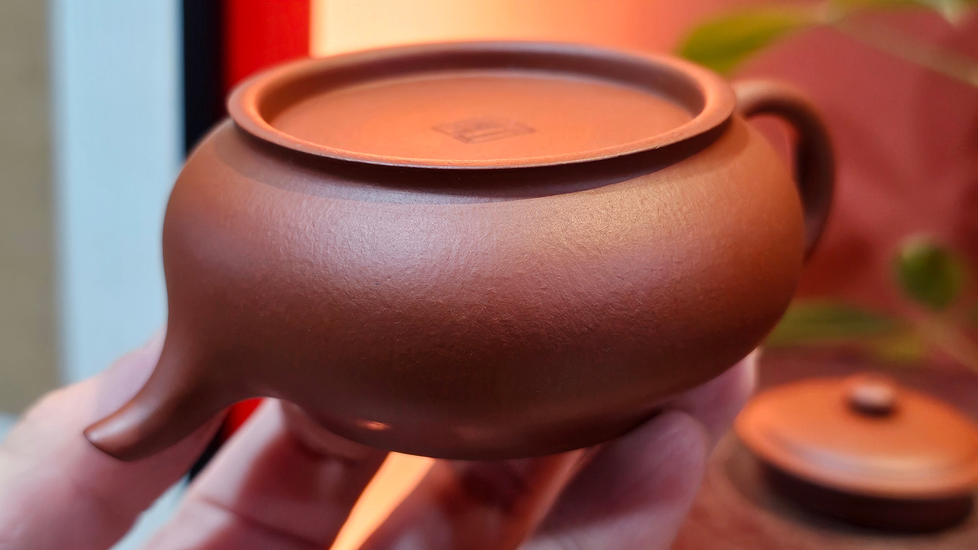 Ming Lu 明炉, 127.5ml, Xiao Mei Yao Zhu Ni 小煤窑朱泥, by our Collaborative Craftsman Wang Xing 王兴 ~!Congratulations to Ms K.L.! 2245hrs 3rd Sept 2025, Cardiff, Wales🇬🇧!