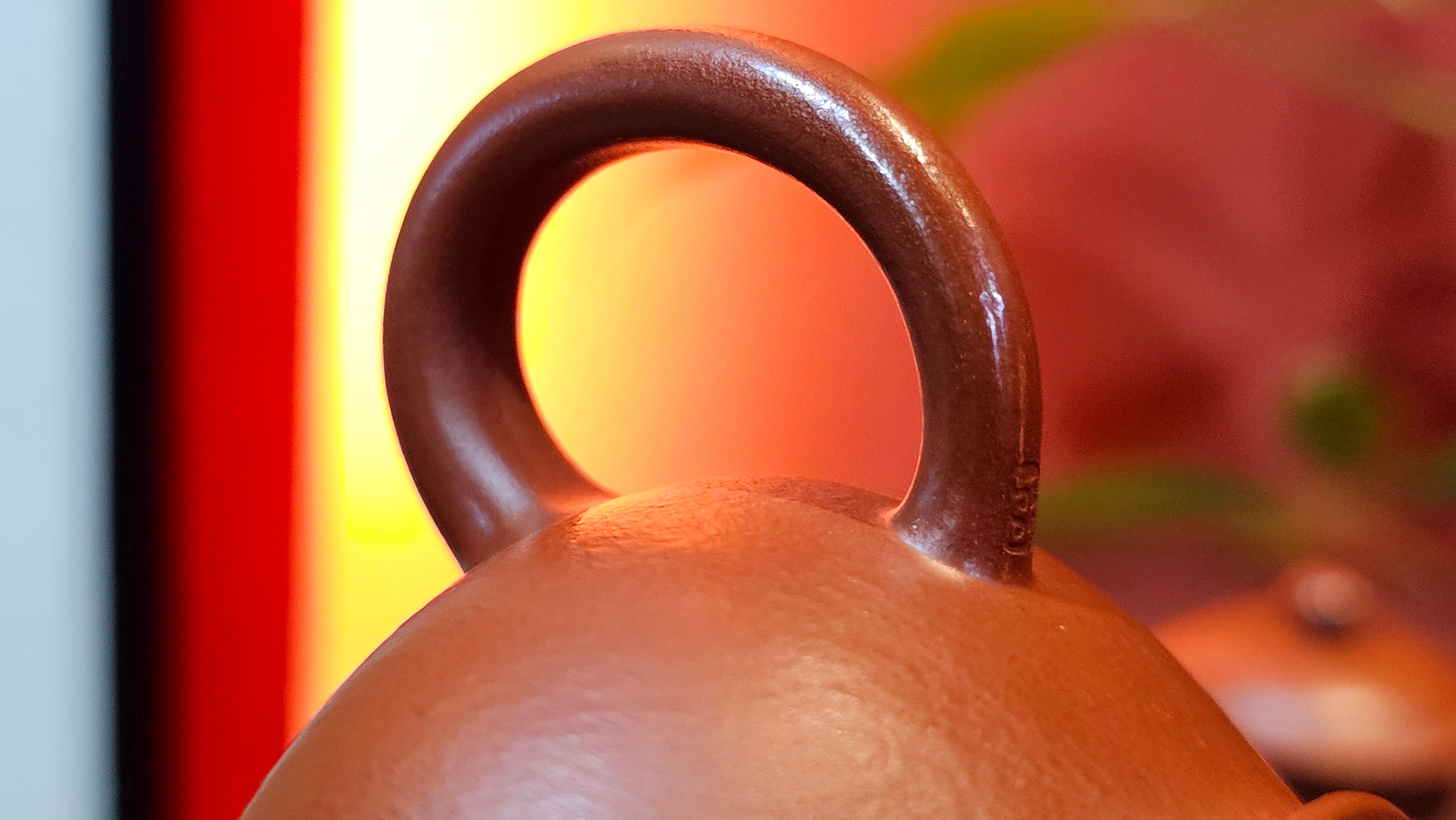 Duo Zhi 掇只, 120.7ml, Xiao Mei Yao Zhu Ni 小煤窑朱泥, by our Collaborative Craftsman Wang Xing 王兴 ~ Congratulations!to Prof Q.H., 0053hrs 19th August 2025, Hanoi! Vietnam🇻🇳.