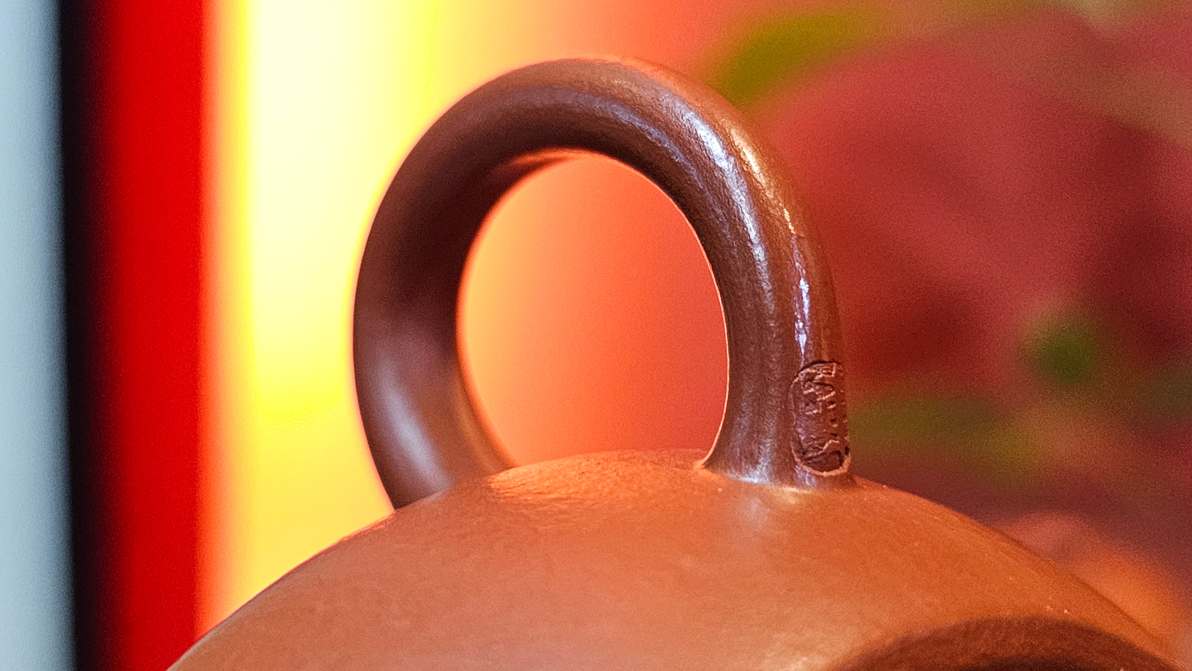 Jun De 君德, 123.4ml, Xiao Mei Yao Zhu Ni 小煤窑朱泥,  by our Collaborative Senior Craftsman Chen Yue Fei 陈跃飞 ~ Congratulations!to Mr E.C.G.! 2023hrs 13th Sept 2025! Singapore🇸🇬!