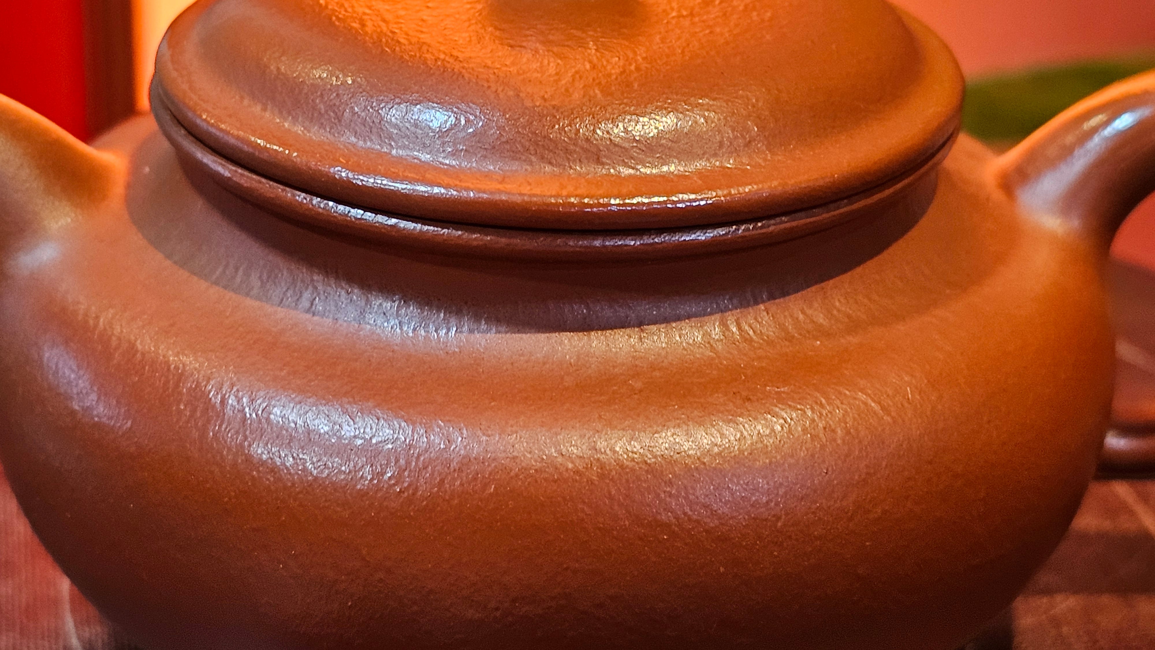 Fang Gu 仿古, 155.1ml, Xiao Mei Yao Zhu Ni 小煤窑朱泥, by Craftsman Shi Yun 石芸 ~ Congratulations to!Mr A.T.! 1239hrs 21st Aug 2025, Elsbethen! Austria🇦🇹.