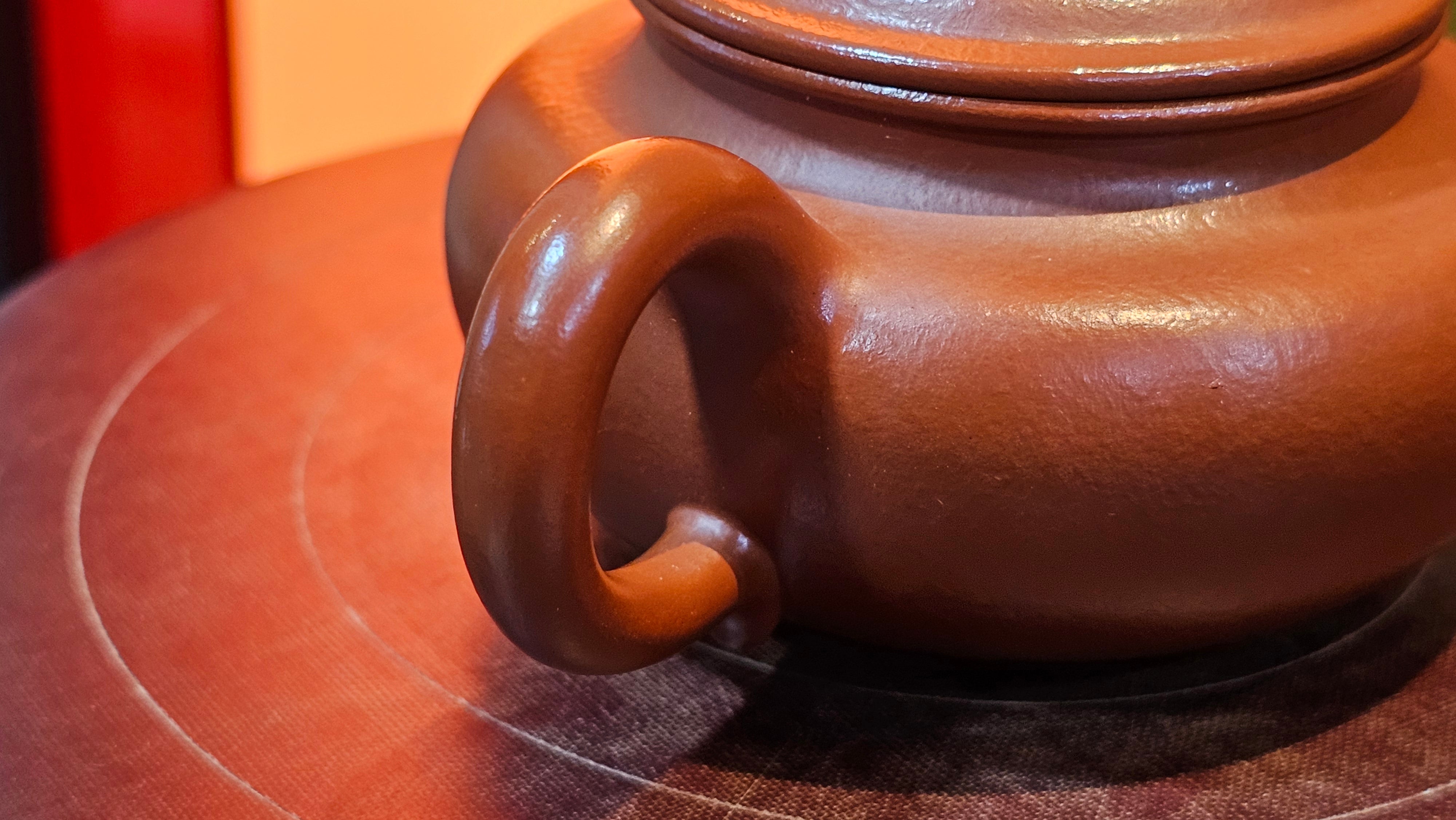 Fang Gu 仿古, 155.1ml, Xiao Mei Yao Zhu Ni 小煤窑朱泥, by Craftsman Shi Yun 石芸 ~ Congratulations to!Mr A.T.! 1239hrs 21st Aug 2025, Elsbethen! Austria🇦🇹.