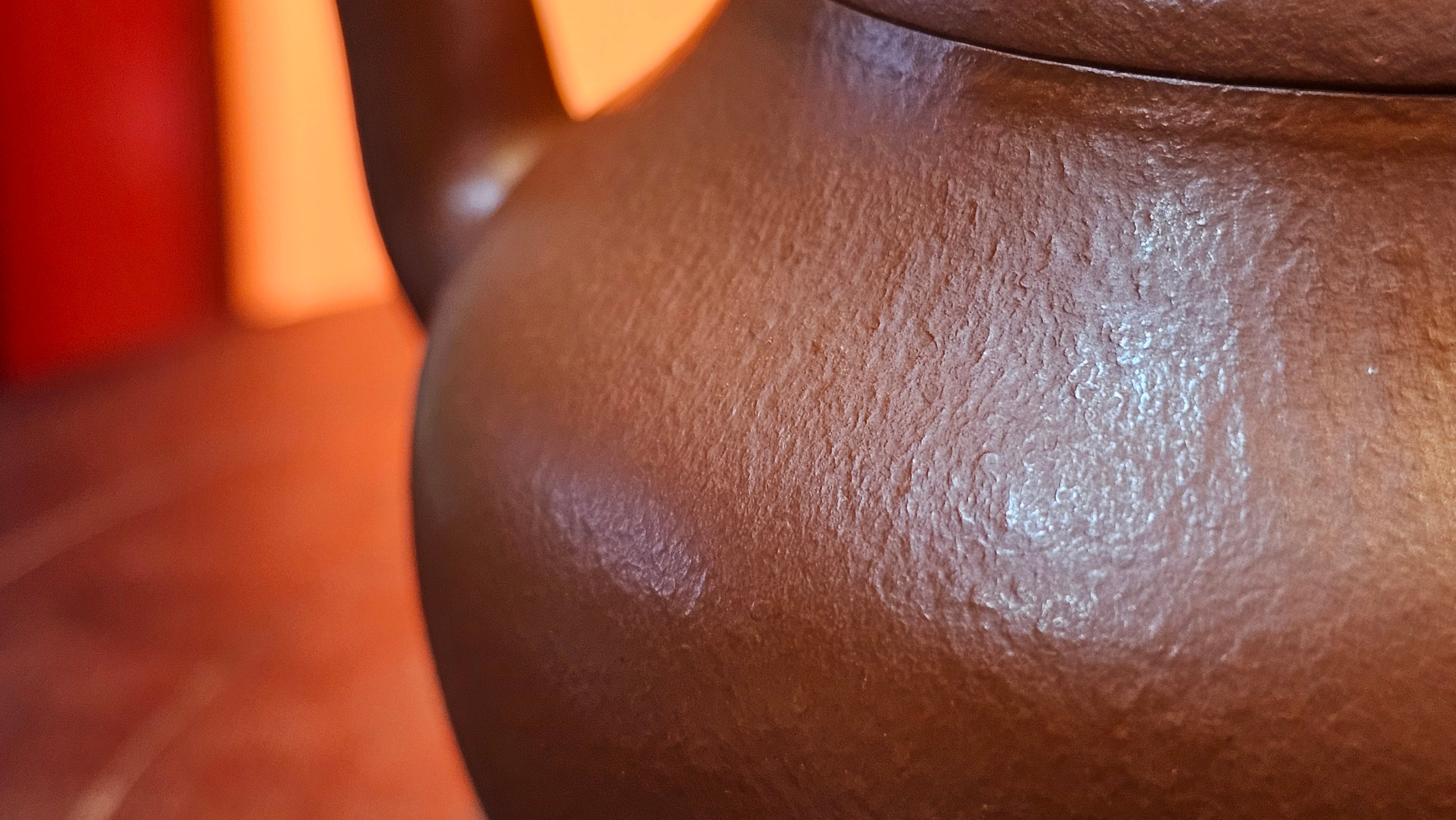 Jun De 君德, 123.4ml, Xiao Mei Yao Zhu Ni 小煤窑朱泥,  by our Collaborative Senior Craftsman Chen Yue Fei 陈跃飞 ~ Congratulations!to Mr E.C.G.! 2023hrs 13th Sept 2025! Singapore🇸🇬!