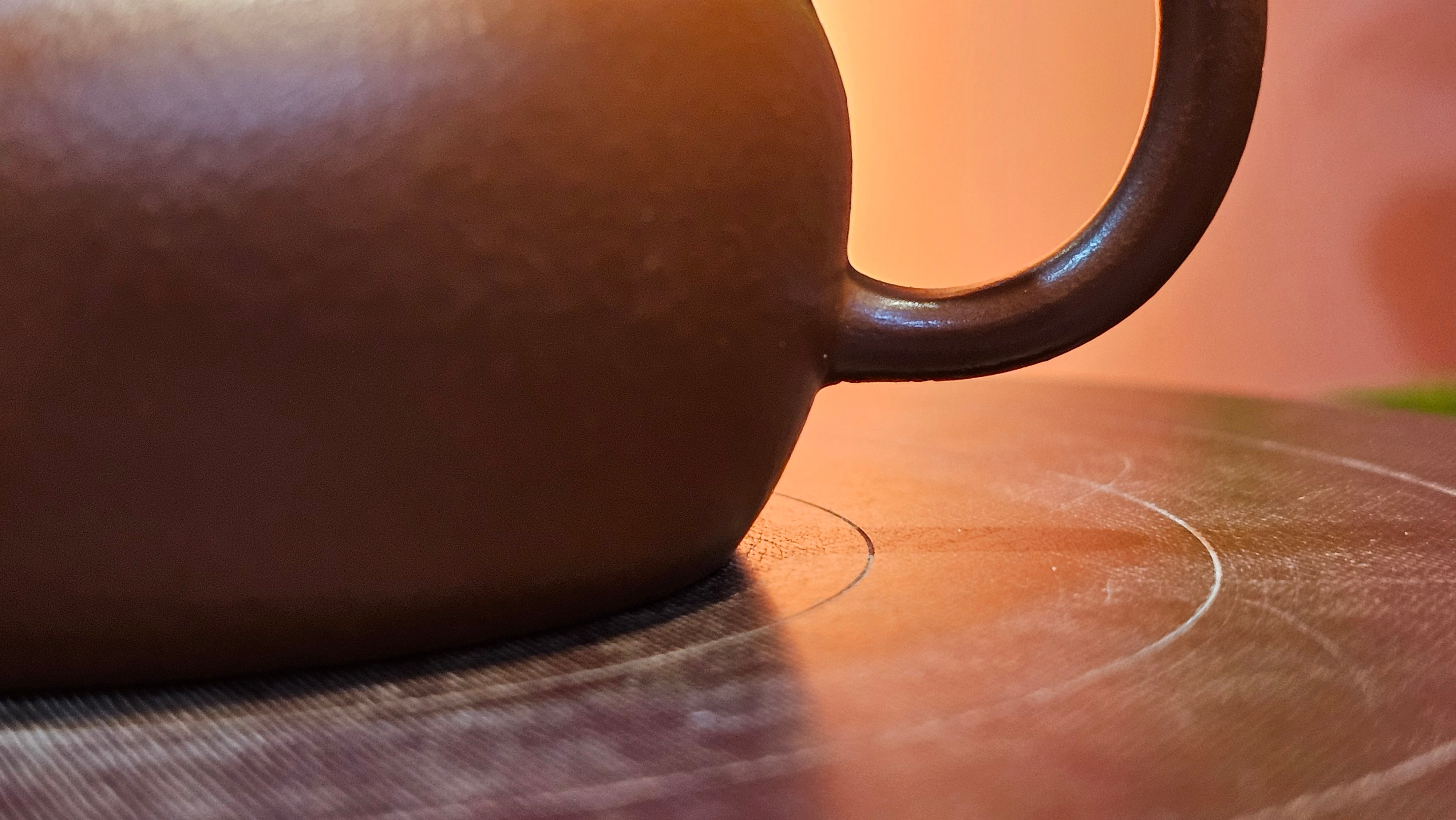 Jun De 君德, 123.4ml, Xiao Mei Yao Zhu Ni 小煤窑朱泥,  by our Collaborative Senior Craftsman Chen Yue Fei 陈跃飞 ~ Congratulations!to Mr E.C.G.! 2023hrs 13th Sept 2025! Singapore🇸🇬!