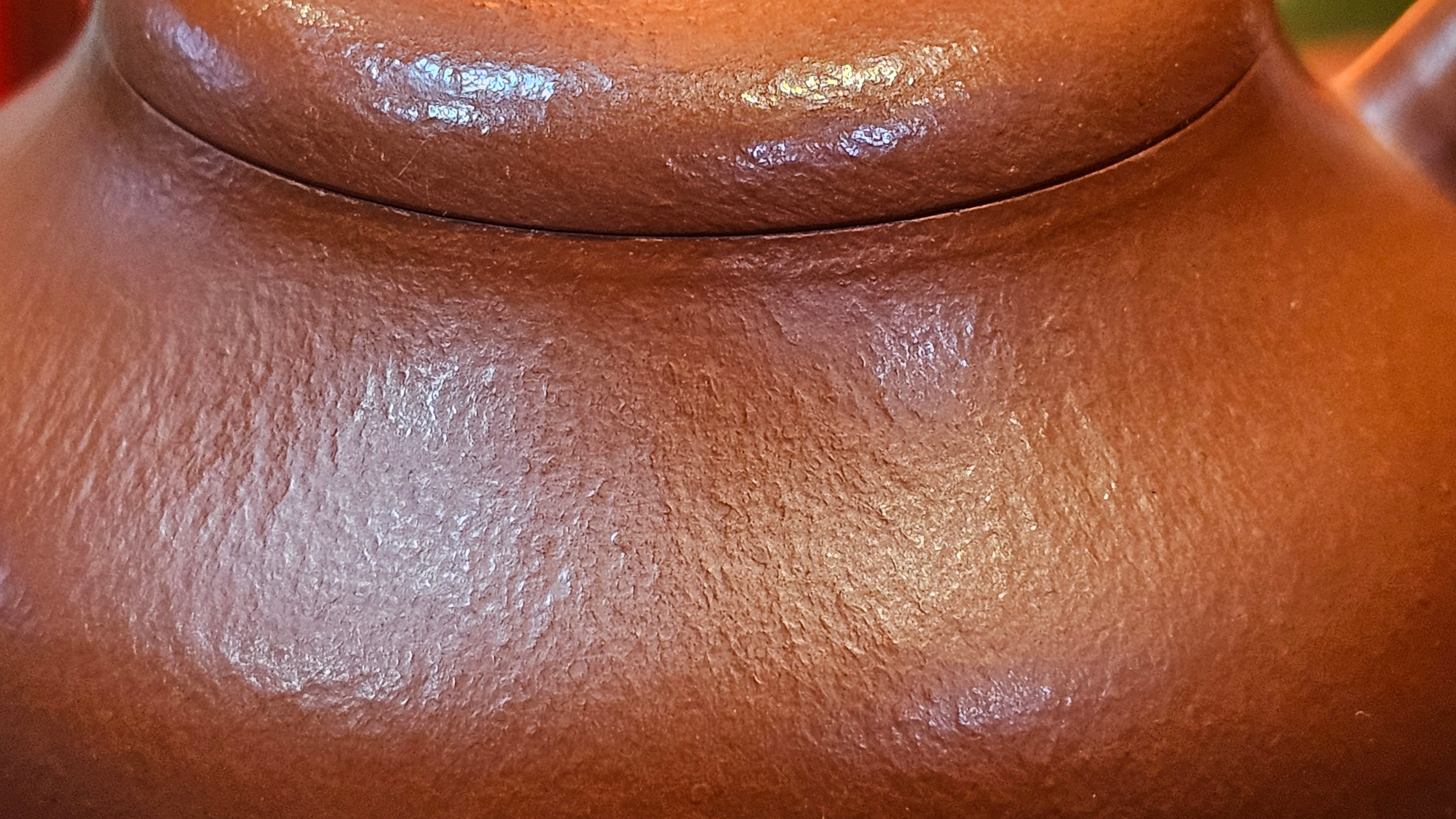 Jun De 君德, 123.4ml, Xiao Mei Yao Zhu Ni 小煤窑朱泥,  by our Collaborative Senior Craftsman Chen Yue Fei 陈跃飞 ~ Congratulations!to Mr E.C.G.! 2023hrs 13th Sept 2025! Singapore🇸🇬!