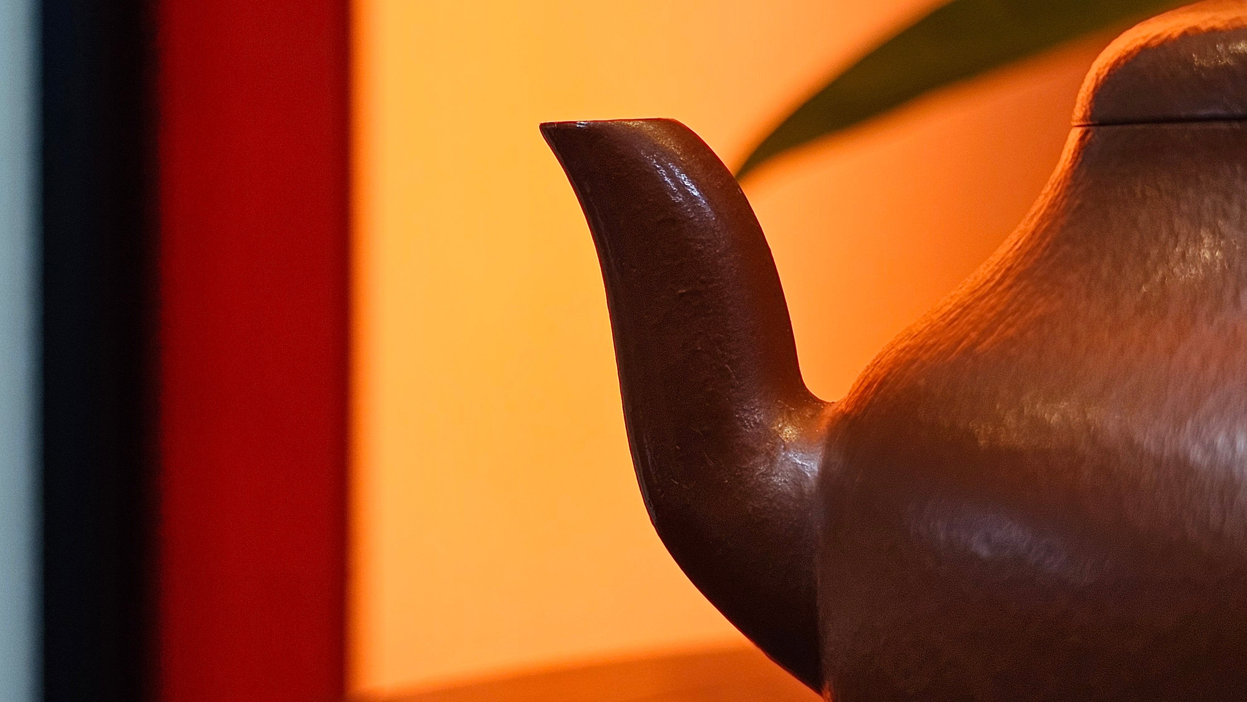 Jun De 君德, 123.4ml, Xiao Mei Yao Zhu Ni 小煤窑朱泥,  by our Collaborative Senior Craftsman Chen Yue Fei 陈跃飞 ~ Congratulations!to Mr E.C.G.! 2023hrs 13th Sept 2025! Singapore🇸🇬!