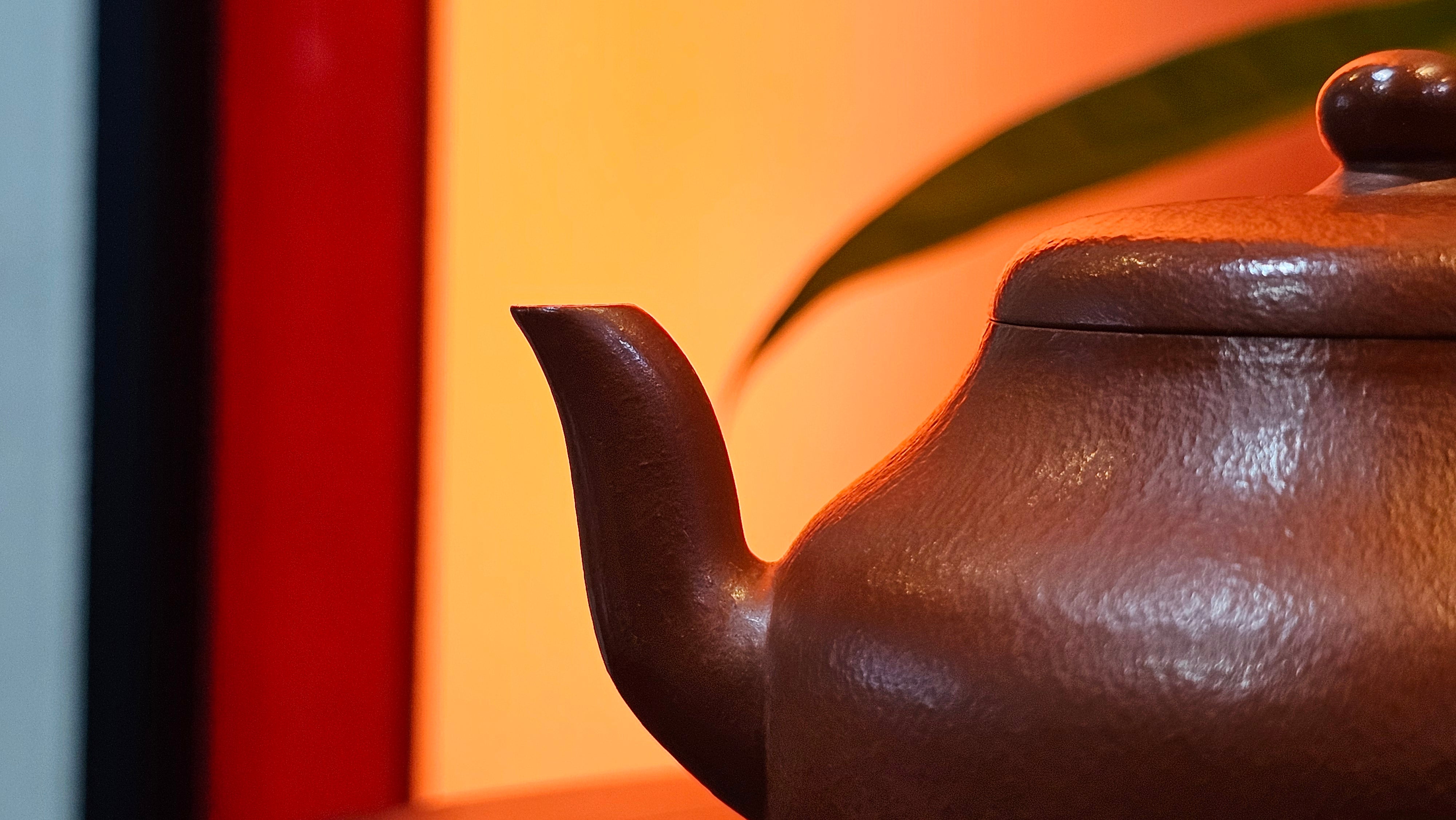 Jun De 君德, 123.4ml, Xiao Mei Yao Zhu Ni 小煤窑朱泥,  by our Collaborative Senior Craftsman Chen Yue Fei 陈跃飞 ~ Congratulations!to Mr E.C.G.! 2023hrs 13th Sept 2025! Singapore🇸🇬!