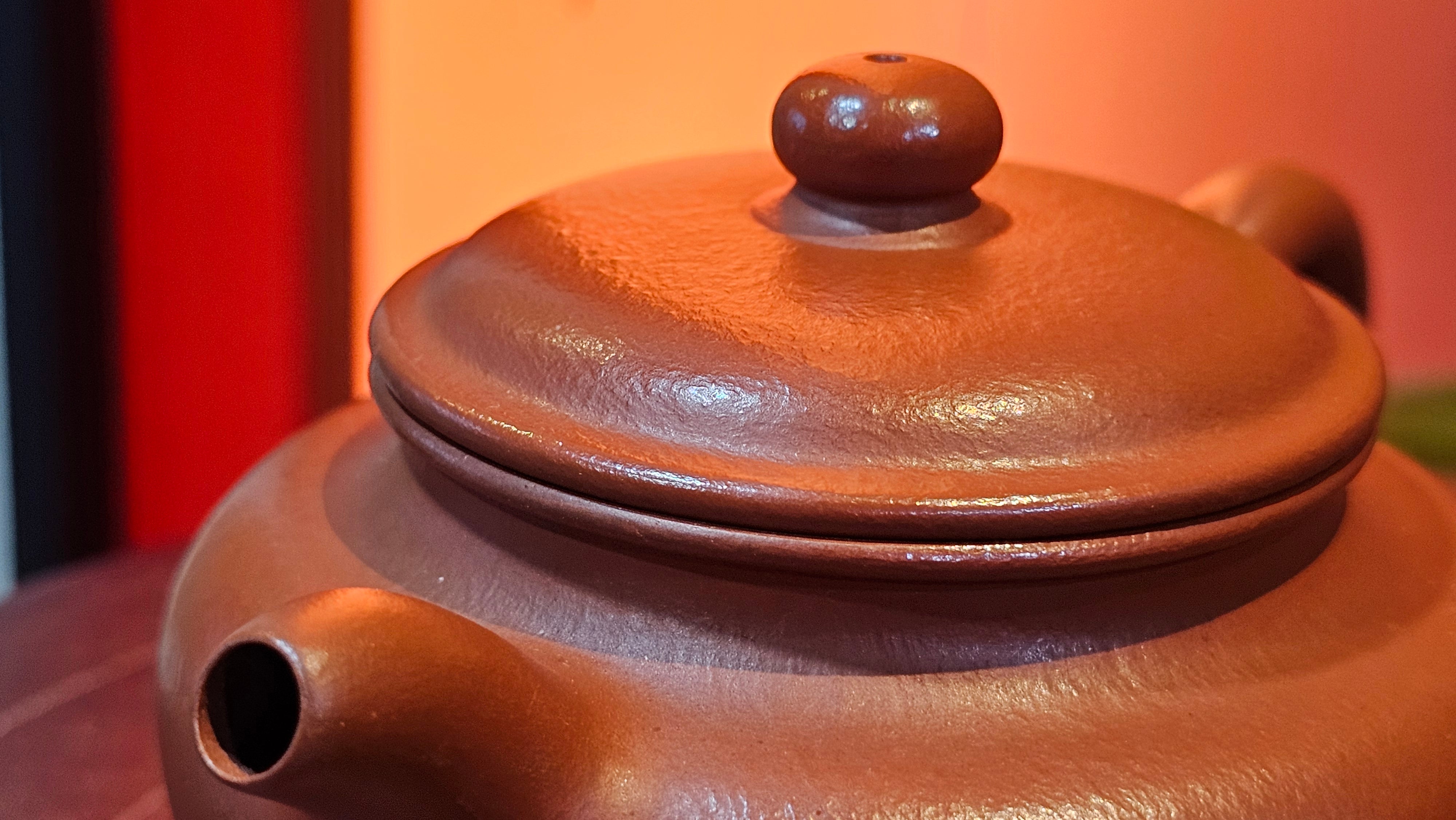 Fang Gu 仿古, 155.1ml, Xiao Mei Yao Zhu Ni 小煤窑朱泥, by Craftsman Shi Yun 石芸 ~ Congratulations to!Mr A.T.! 1239hrs 21st Aug 2025, Elsbethen! Austria🇦🇹.