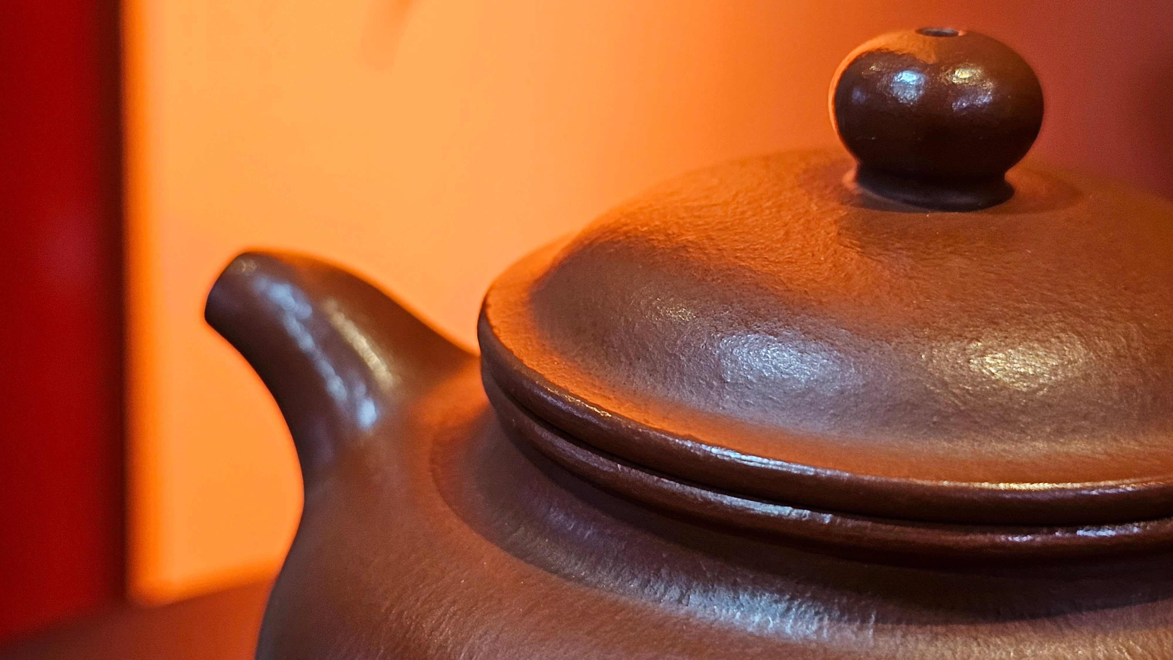 Duo Zhi 掇只, 120.7ml, Xiao Mei Yao Zhu Ni 小煤窑朱泥, by our Collaborative Craftsman Wang Xing 王兴 ~ Congratulations!to Prof Q.H., 0053hrs 19th August 2025, Hanoi! Vietnam🇻🇳.