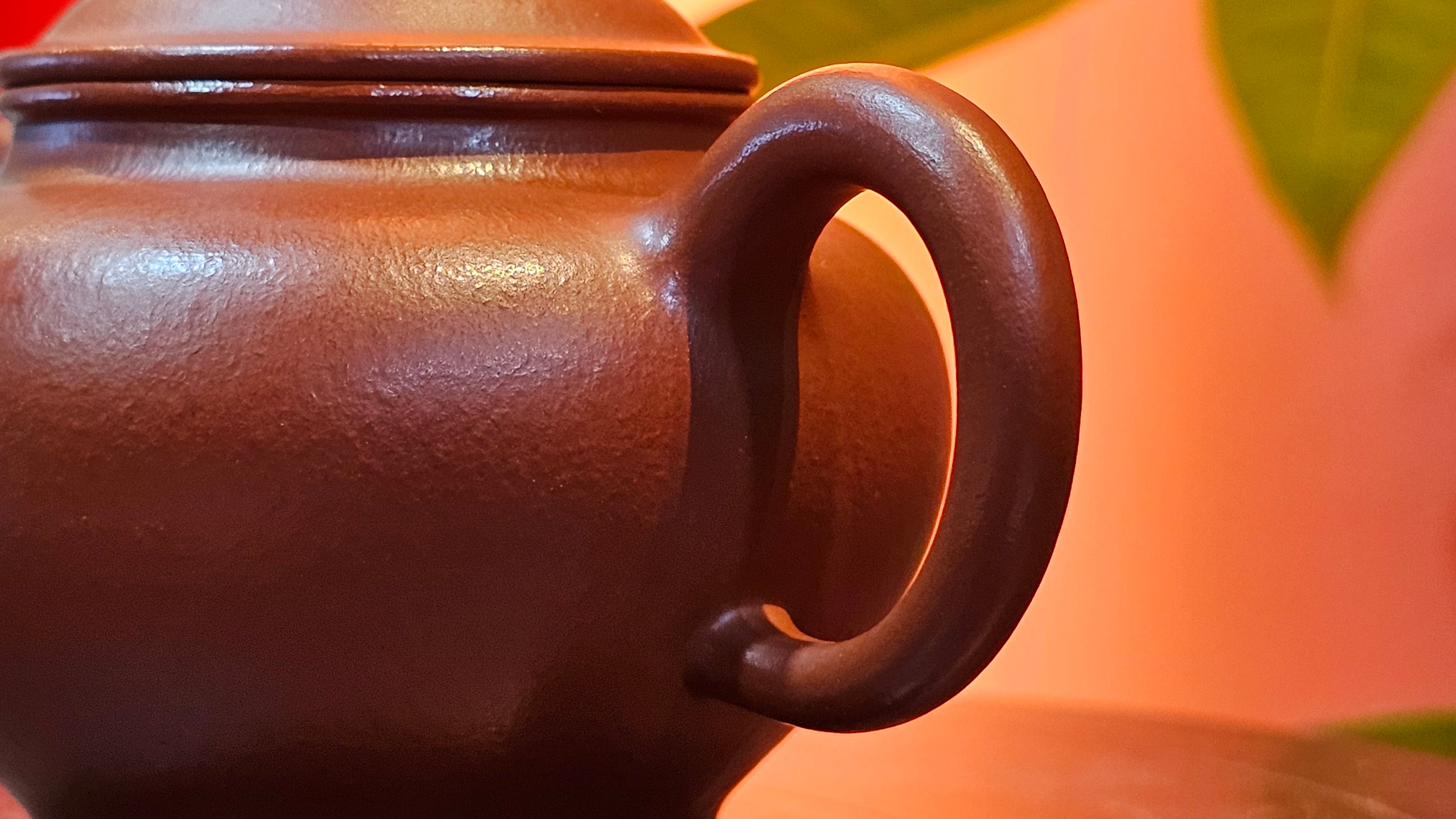 Duo Zhi 掇只, 120.7ml, Xiao Mei Yao Zhu Ni 小煤窑朱泥, by our Collaborative Craftsman Wang Xing 王兴 ~ Congratulations!to Prof Q.H., 0053hrs 19th August 2025, Hanoi! Vietnam🇻🇳.