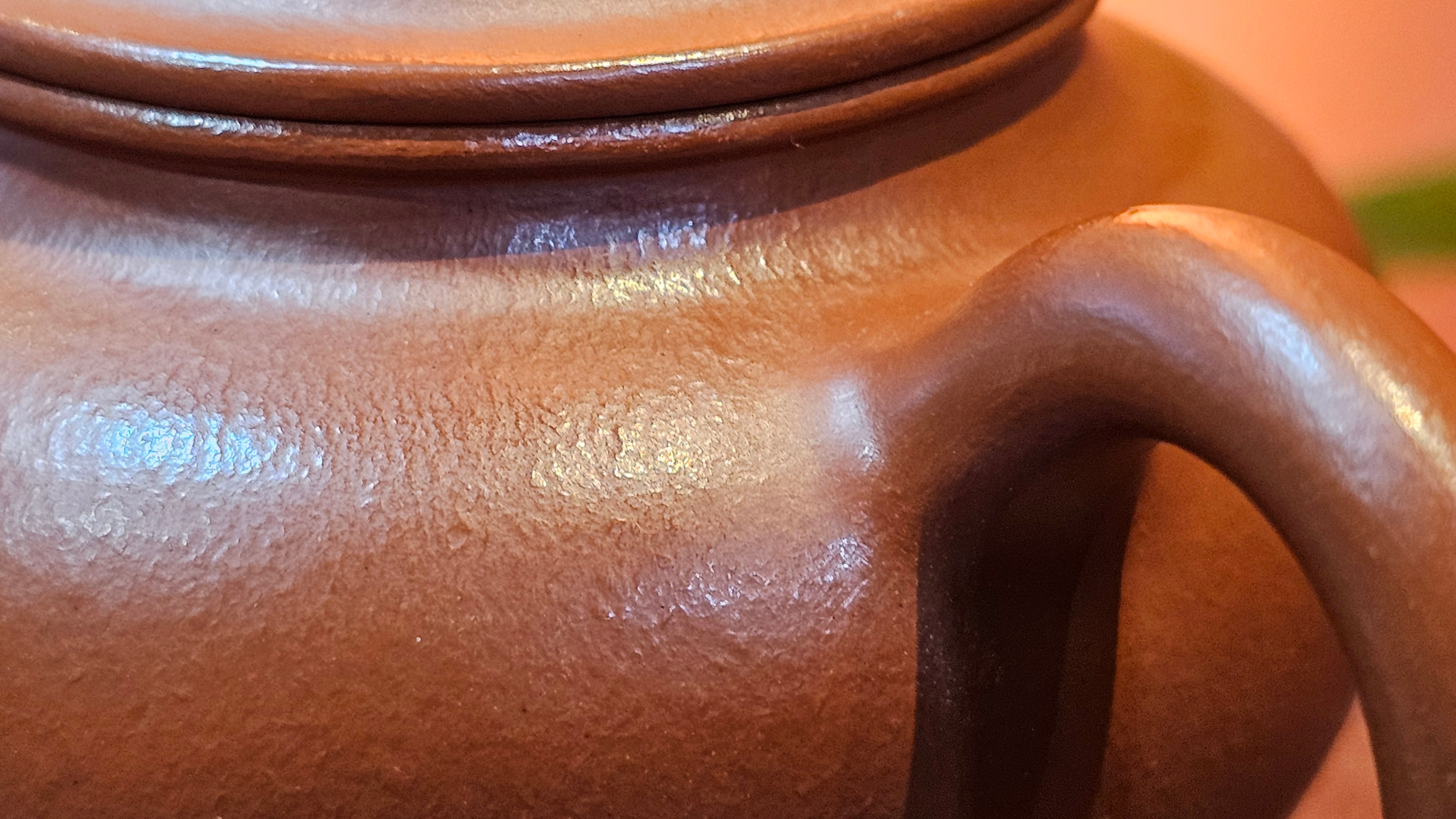 Duo Zhi 掇只, 120.7ml, Xiao Mei Yao Zhu Ni 小煤窑朱泥, by our Collaborative Craftsman Wang Xing 王兴 ~ Congratulations!to Prof Q.H., 0053hrs 19th August 2025, Hanoi! Vietnam🇻🇳.