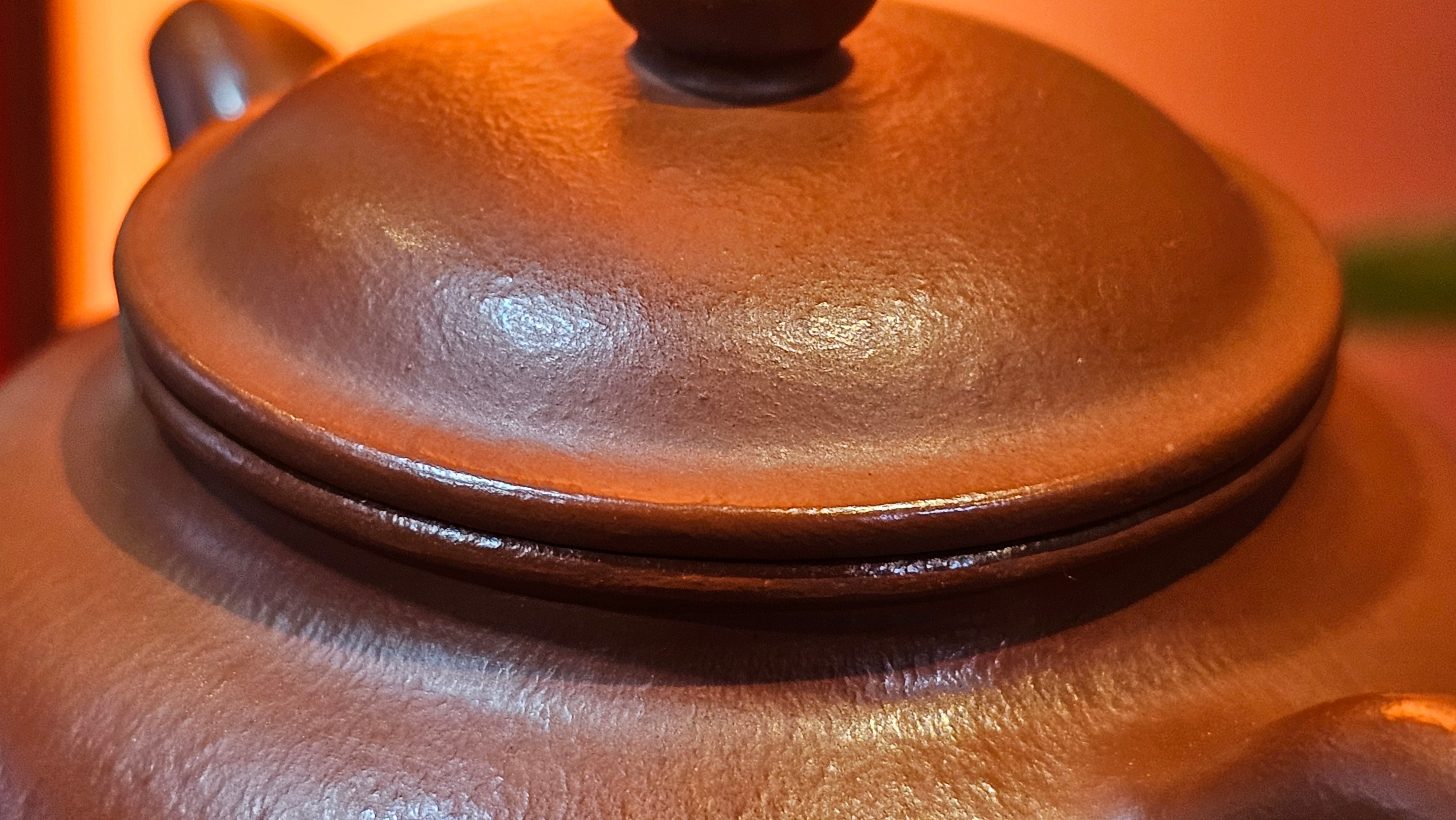 Duo Zhi 掇只, 120.7ml, Xiao Mei Yao Zhu Ni 小煤窑朱泥, by our Collaborative Craftsman Wang Xing 王兴 ~ Congratulations!to Prof Q.H., 0053hrs 19th August 2025, Hanoi! Vietnam🇻🇳.