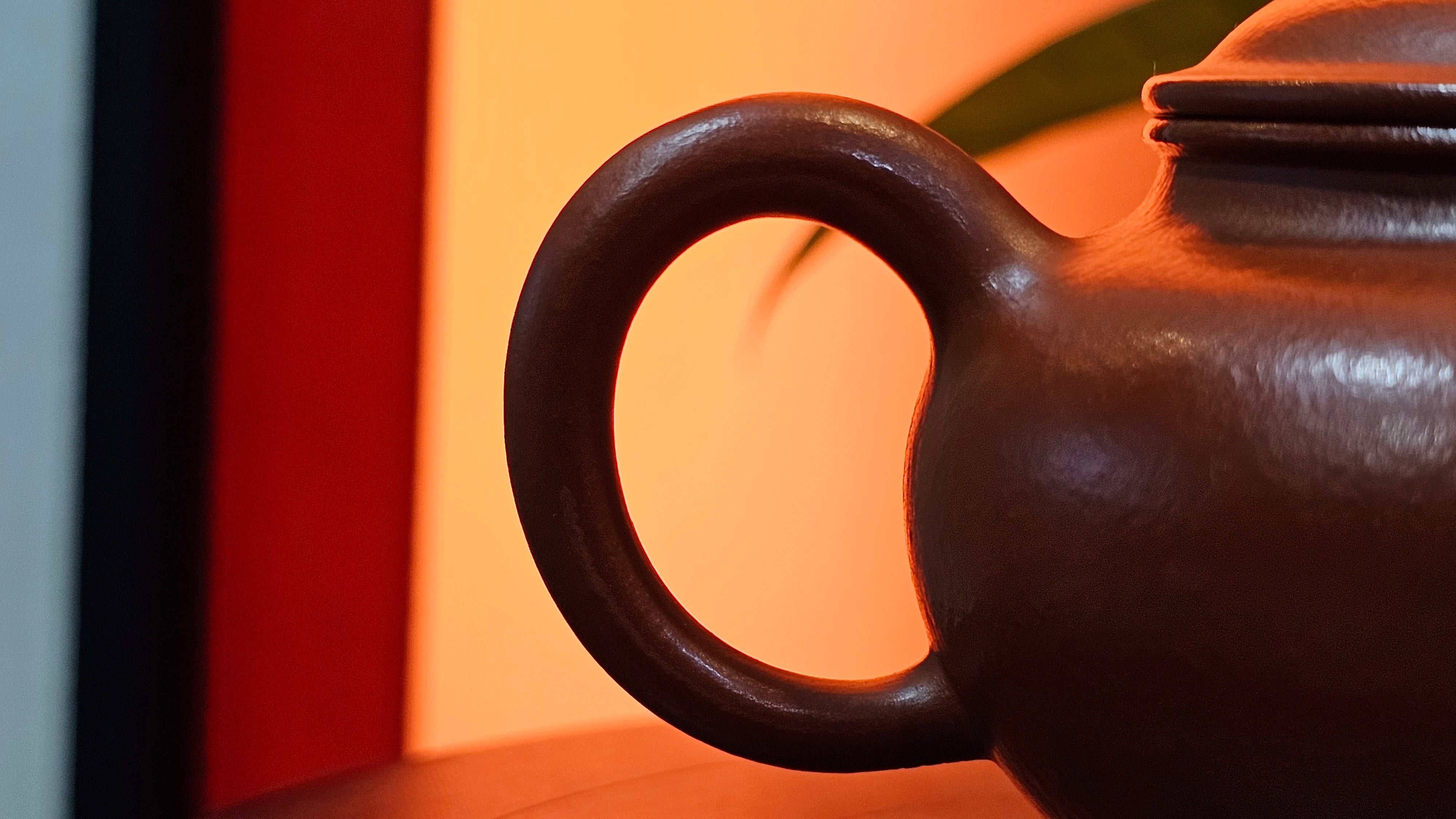 Duo Zhi 掇只, 120.7ml, Xiao Mei Yao Zhu Ni 小煤窑朱泥, by our Collaborative Craftsman Wang Xing 王兴 ~ Congratulations!to Prof Q.H., 0053hrs 19th August 2025, Hanoi! Vietnam🇻🇳.