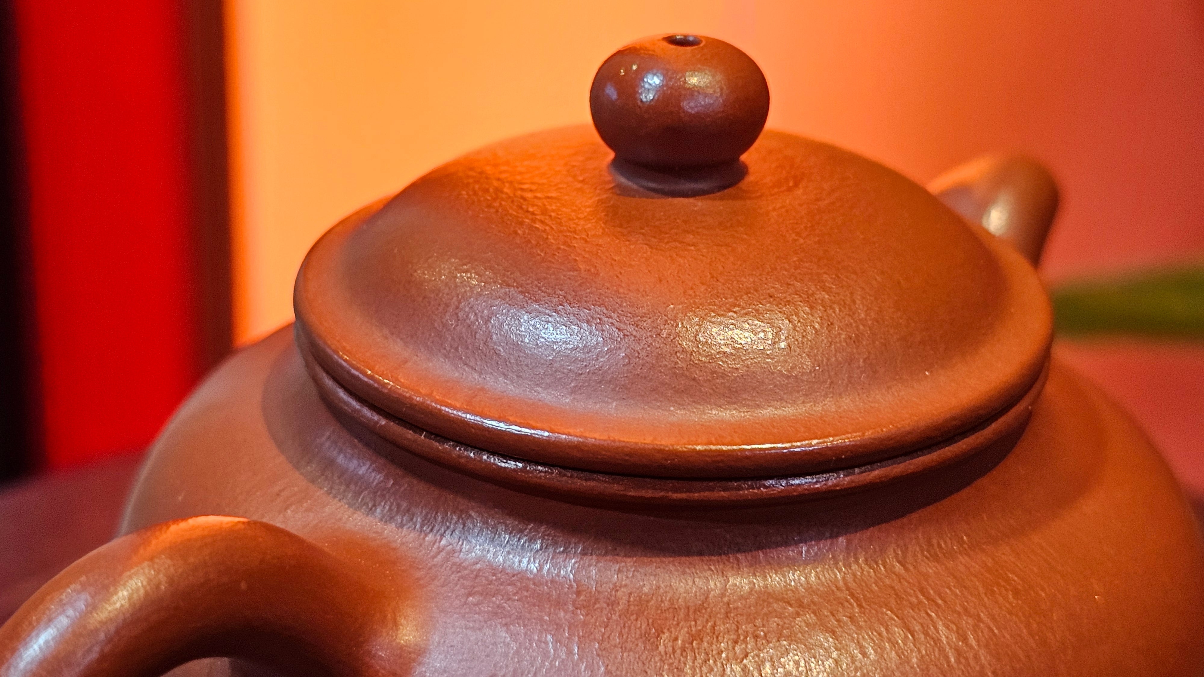 Duo Zhi 掇只, 120.7ml, Xiao Mei Yao Zhu Ni 小煤窑朱泥, by our Collaborative Craftsman Wang Xing 王兴 ~ Congratulations!to Prof Q.H., 0053hrs 19th August 2025, Hanoi! Vietnam🇻🇳.