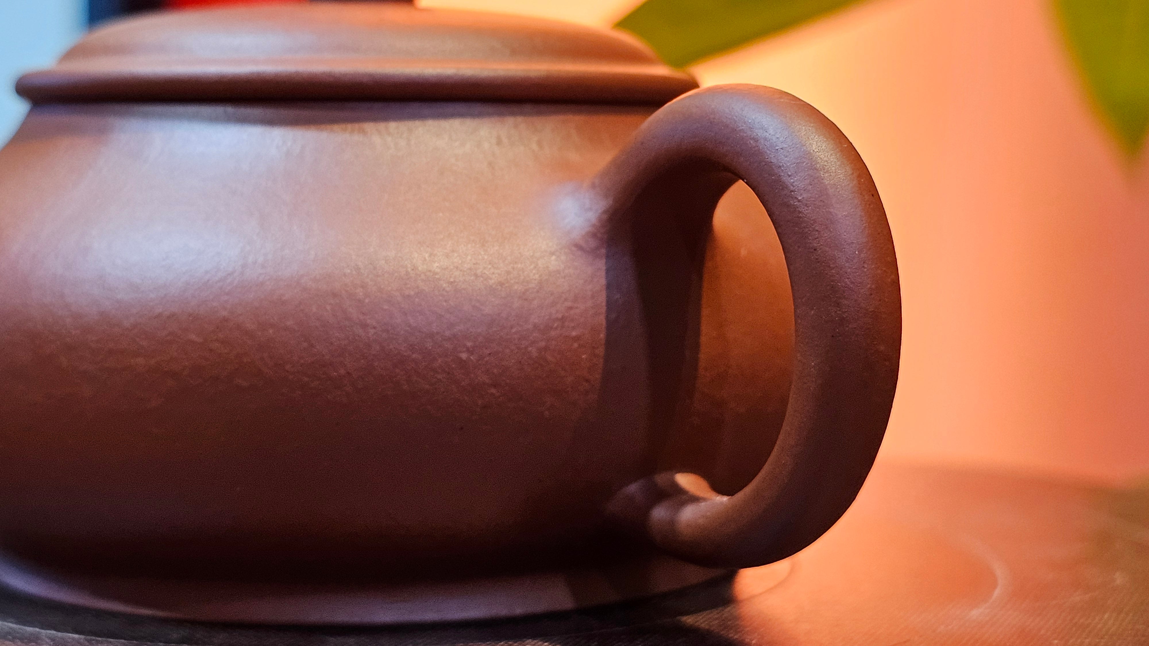 Ming Lu 明炉, 127.5ml, Xiao Mei Yao Zhu Ni 小煤窑朱泥, by our Collaborative Craftsman Wang Xing 王兴 ~!Congratulations to Ms K.L.! 2245hrs 3rd Sept 2025, Cardiff, Wales🇬🇧!