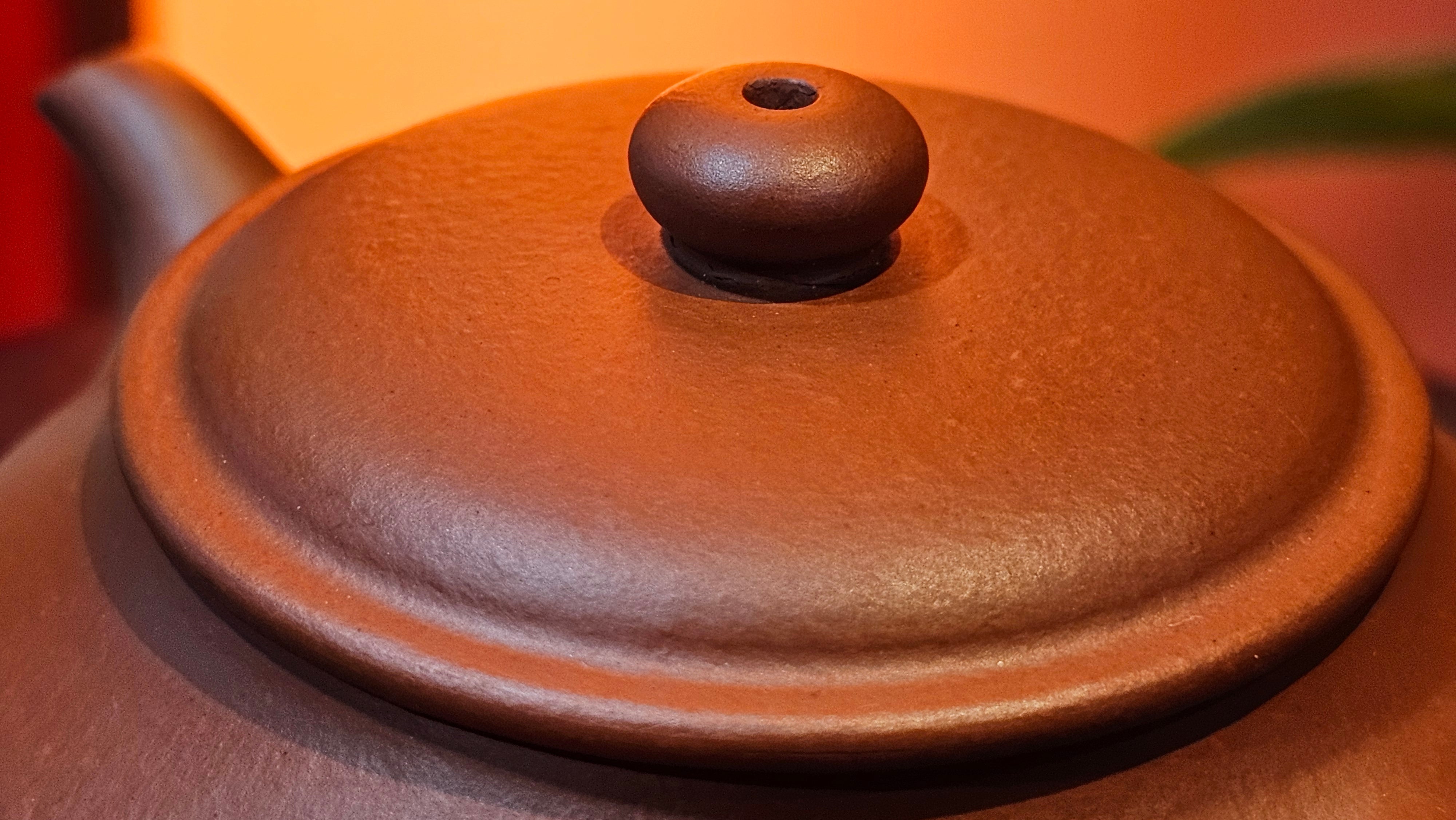 Ming Lu 明炉, 127.5ml, Xiao Mei Yao Zhu Ni 小煤窑朱泥, by our Collaborative Craftsman Wang Xing 王兴 ~!Congratulations to Ms K.L.! 2245hrs 3rd Sept 2025, Cardiff, Wales🇬🇧!