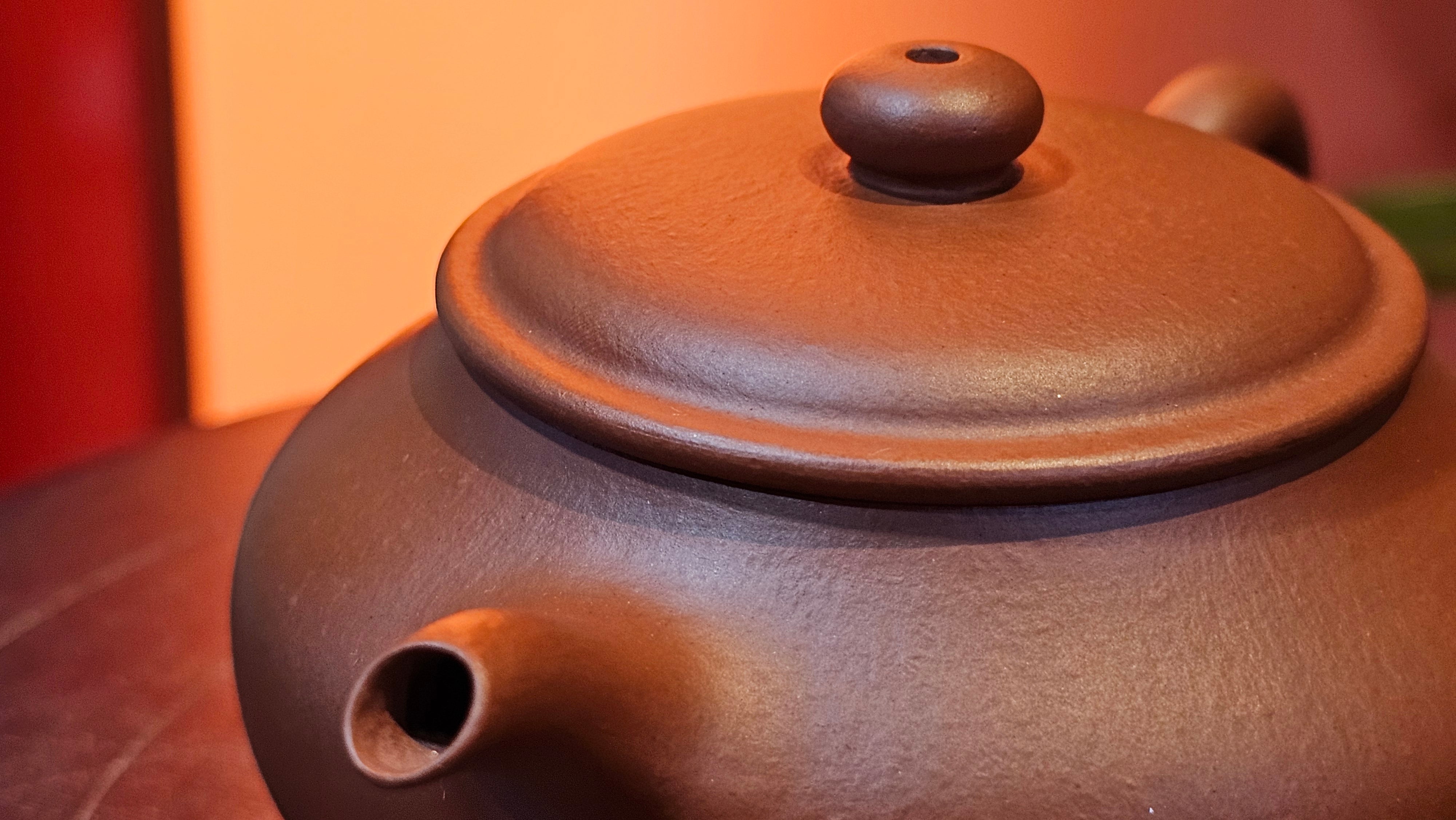 Ming Lu 明炉, 127.5ml, Xiao Mei Yao Zhu Ni 小煤窑朱泥, by our Collaborative Craftsman Wang Xing 王兴 ~!Congratulations to Ms K.L.! 2245hrs 3rd Sept 2025, Cardiff, Wales🇬🇧!