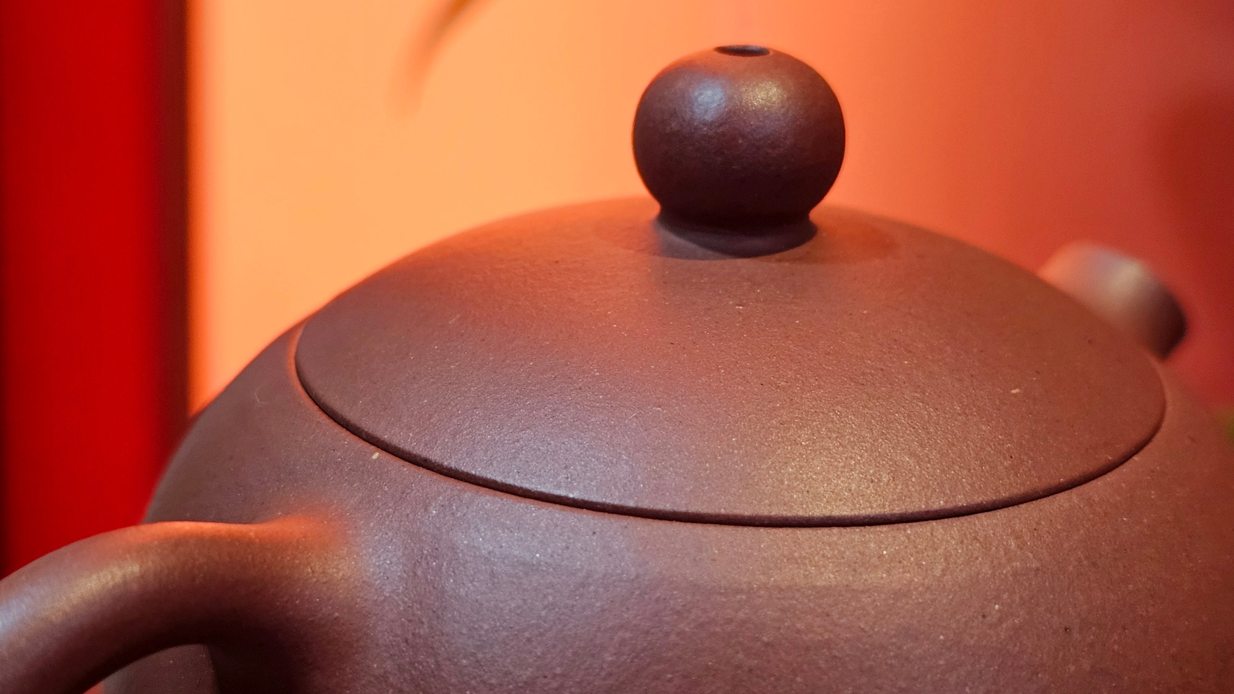 Xi Shi 西施, 160.7ml, Di Cao Qing Zi Ni 底槽青紫泥, by Craftsman Gu Xiao Ming 顾小明 ~ Congratulations to!Mr M.A.! 1528hrs 22nd August 2025, Salt Lake City, UT!