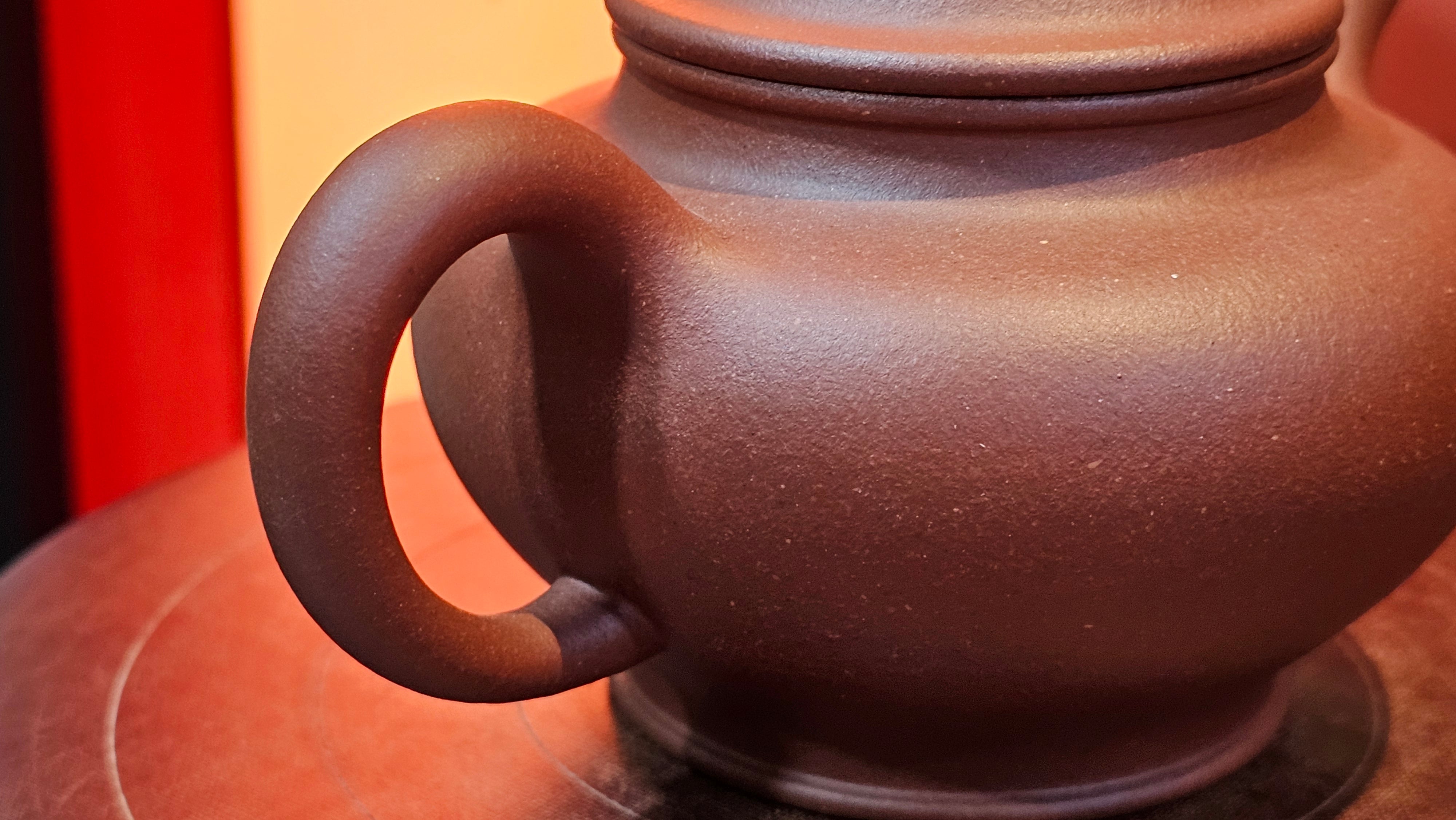 Duo Zhi 掇只, 208.2ml, Di Cao Qing Zi Ni 底槽青紫泥, by our Collaborative Craftsman Chen Fa Chu 陈法初 ~ Congratulations to Mr B.! 1104hrs 7th Sept 2025! New Brunswick, Canada🇨🇦.