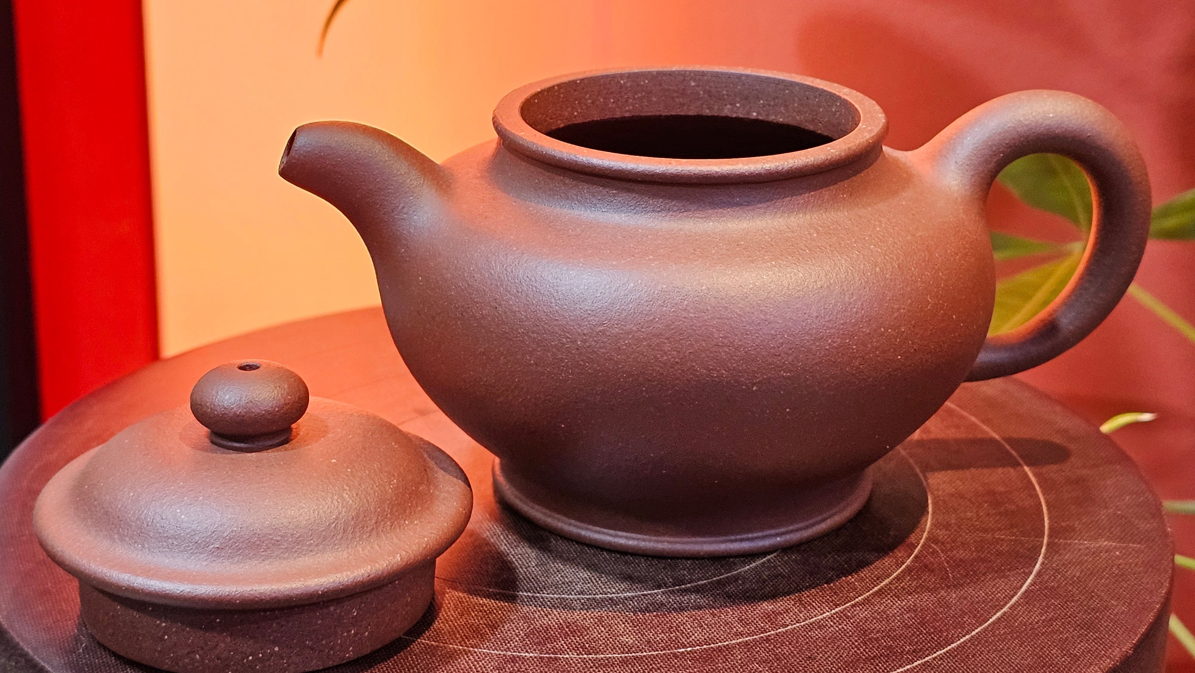 Duo Zhi 掇只, 208.2ml, Di Cao Qing Zi Ni 底槽青紫泥, by our Collaborative Craftsman Chen Fa Chu 陈法初 ~ Congratulations to Mr B.! 1104hrs 7th Sept 2025! New Brunswick, Canada🇨🇦.