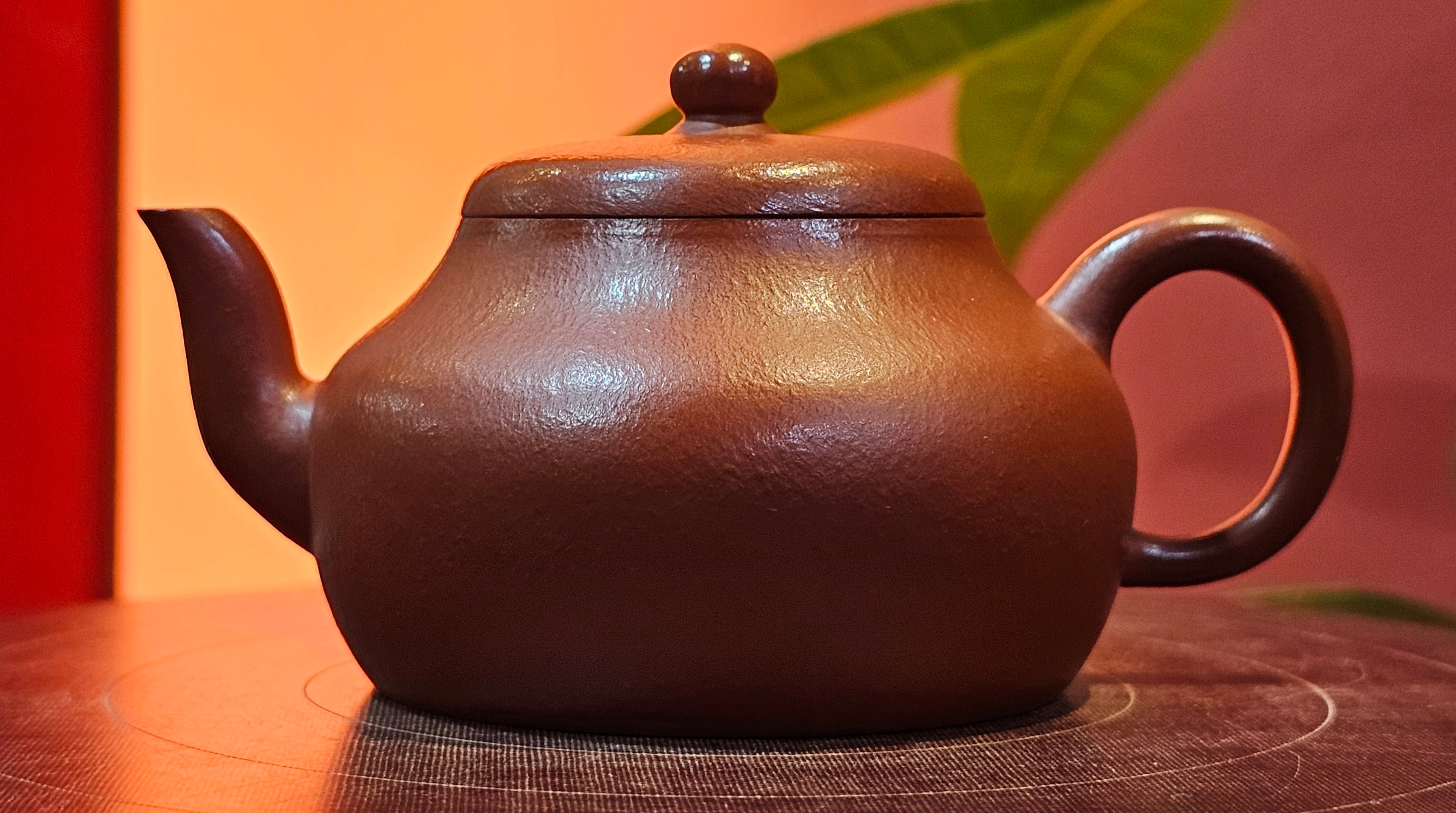 Jun De 君德, 123.4ml, Xiao Mei Yao Zhu Ni 小煤窑朱泥,  by our Collaborative Senior Craftsman Chen Yue Fei 陈跃飞 ~ Congratulations!to Mr E.C.G.! 2023hrs 13th Sept 2025! Singapore🇸🇬!