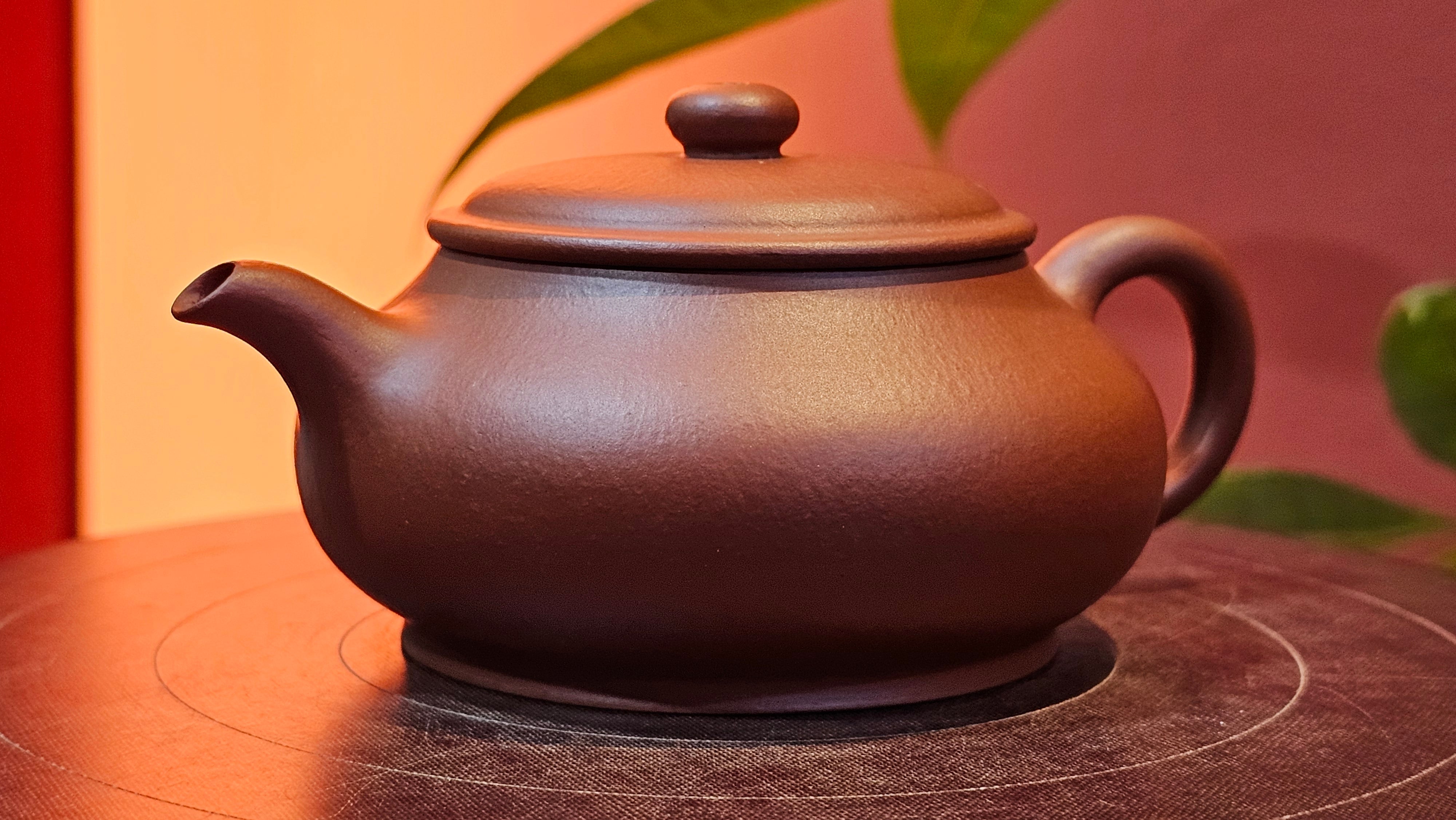 Ming Lu 明炉, 127.5ml, Xiao Mei Yao Zhu Ni 小煤窑朱泥, by our Collaborative Craftsman Wang Xing 王兴 ~!Congratulations to Ms K.L.! 2245hrs 3rd Sept 2025, Cardiff, Wales🇬🇧!