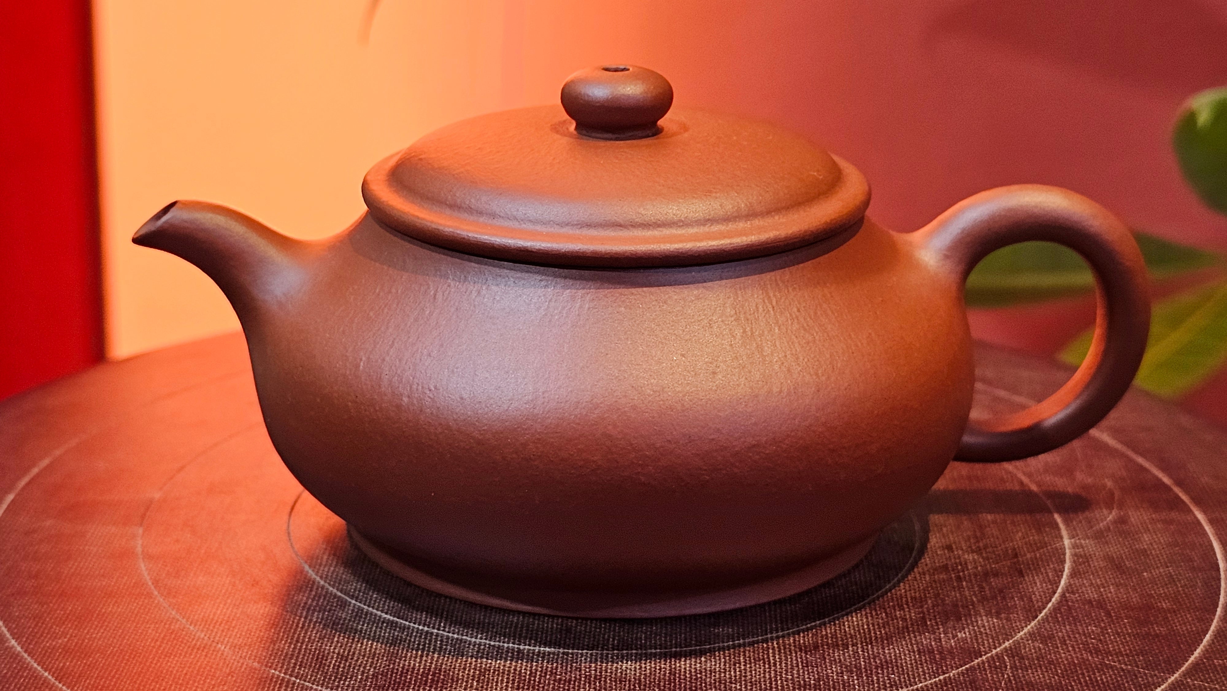 Ming Lu 明炉, 127.5ml, Xiao Mei Yao Zhu Ni 小煤窑朱泥, by our Collaborative Craftsman Wang Xing 王兴 ~!Congratulations to Ms K.L.! 2245hrs 3rd Sept 2025, Cardiff, Wales🇬🇧!