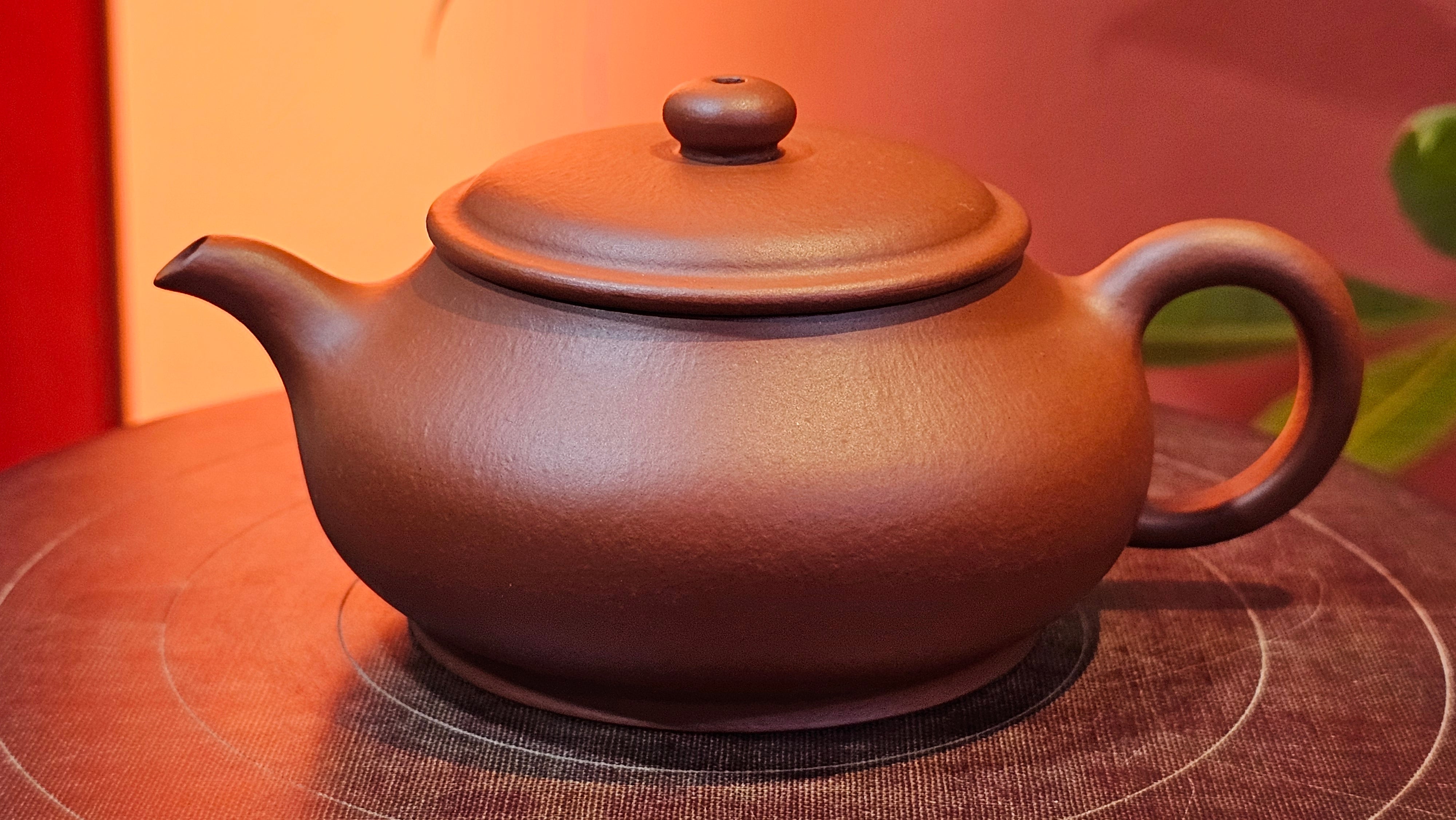 Ming Lu 明炉, 127.5ml, Xiao Mei Yao Zhu Ni 小煤窑朱泥, by our Collaborative Craftsman Wang Xing 王兴 ~!Congratulations to Ms K.L.! 2245hrs 3rd Sept 2025, Cardiff, Wales🇬🇧!