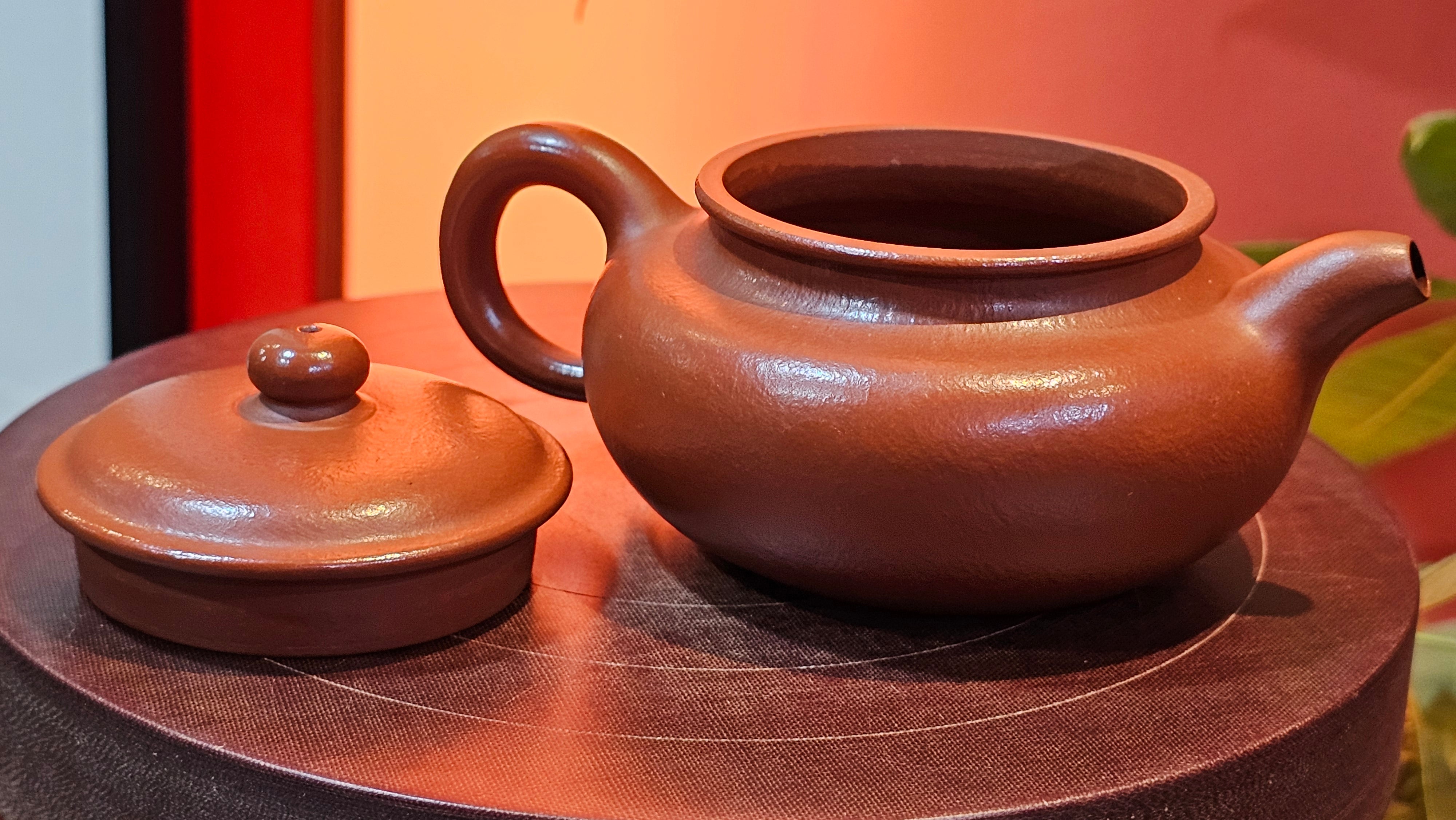 Fang Gu 仿古, 155.1ml, Xiao Mei Yao Zhu Ni 小煤窑朱泥, by Craftsman Shi Yun 石芸 ~ Congratulations to!Mr A.T.! 1239hrs 21st Aug 2025, Elsbethen! Austria🇦🇹.