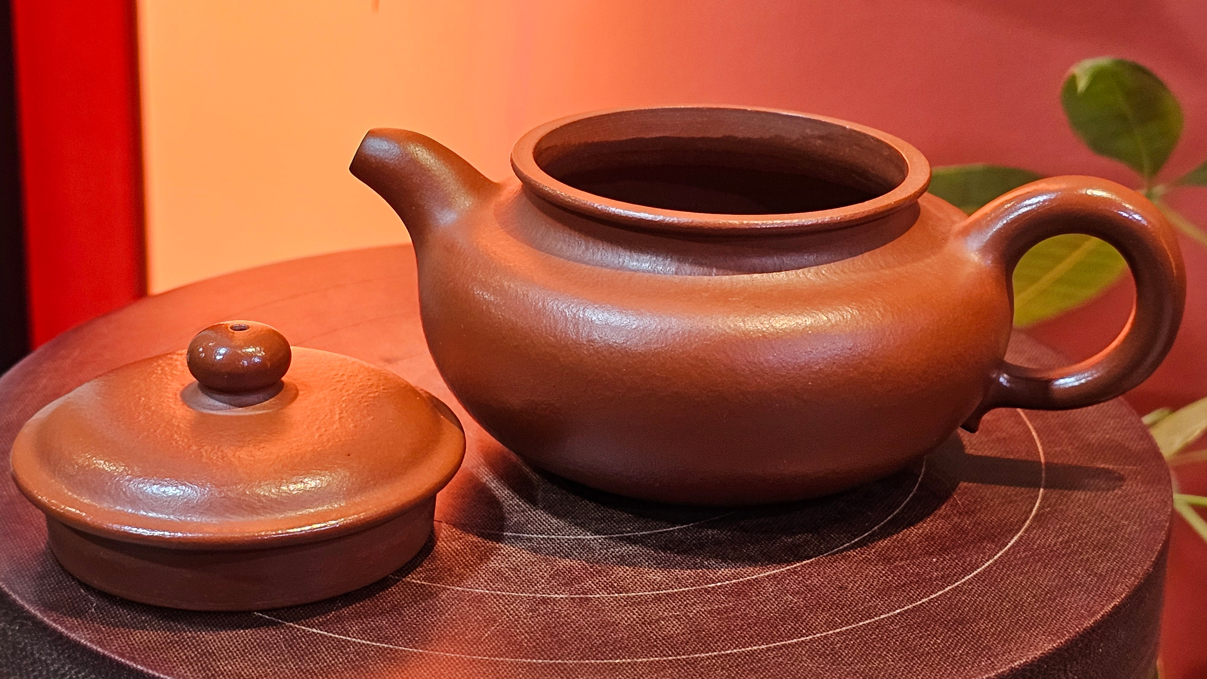 Fang Gu 仿古, 155.1ml, Xiao Mei Yao Zhu Ni 小煤窑朱泥, by Craftsman Shi Yun 石芸 ~ Congratulations to!Mr A.T.! 1239hrs 21st Aug 2025, Elsbethen! Austria🇦🇹.